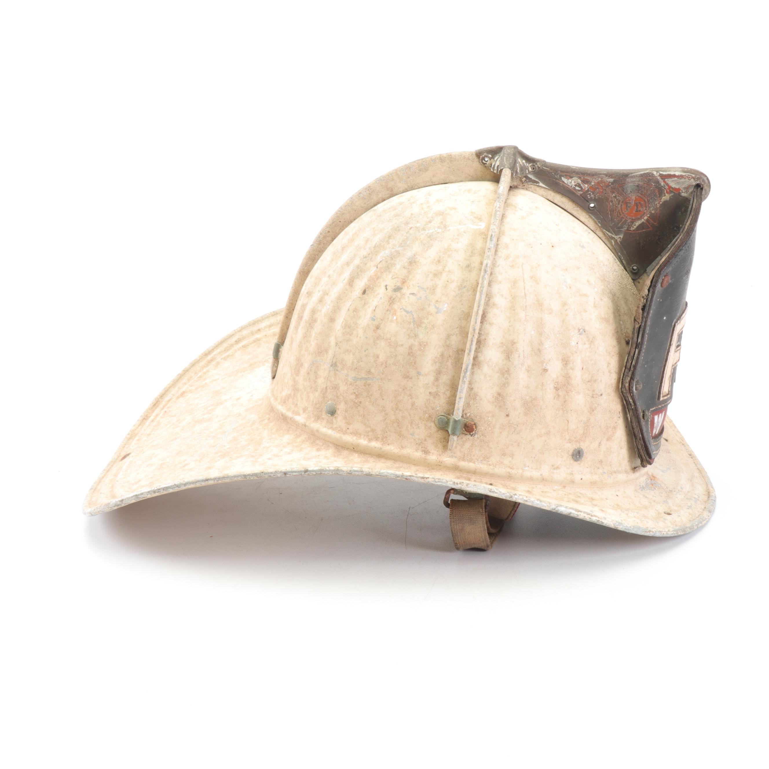 Cairns & Brothers WRFD Metal Fire Department Helmet