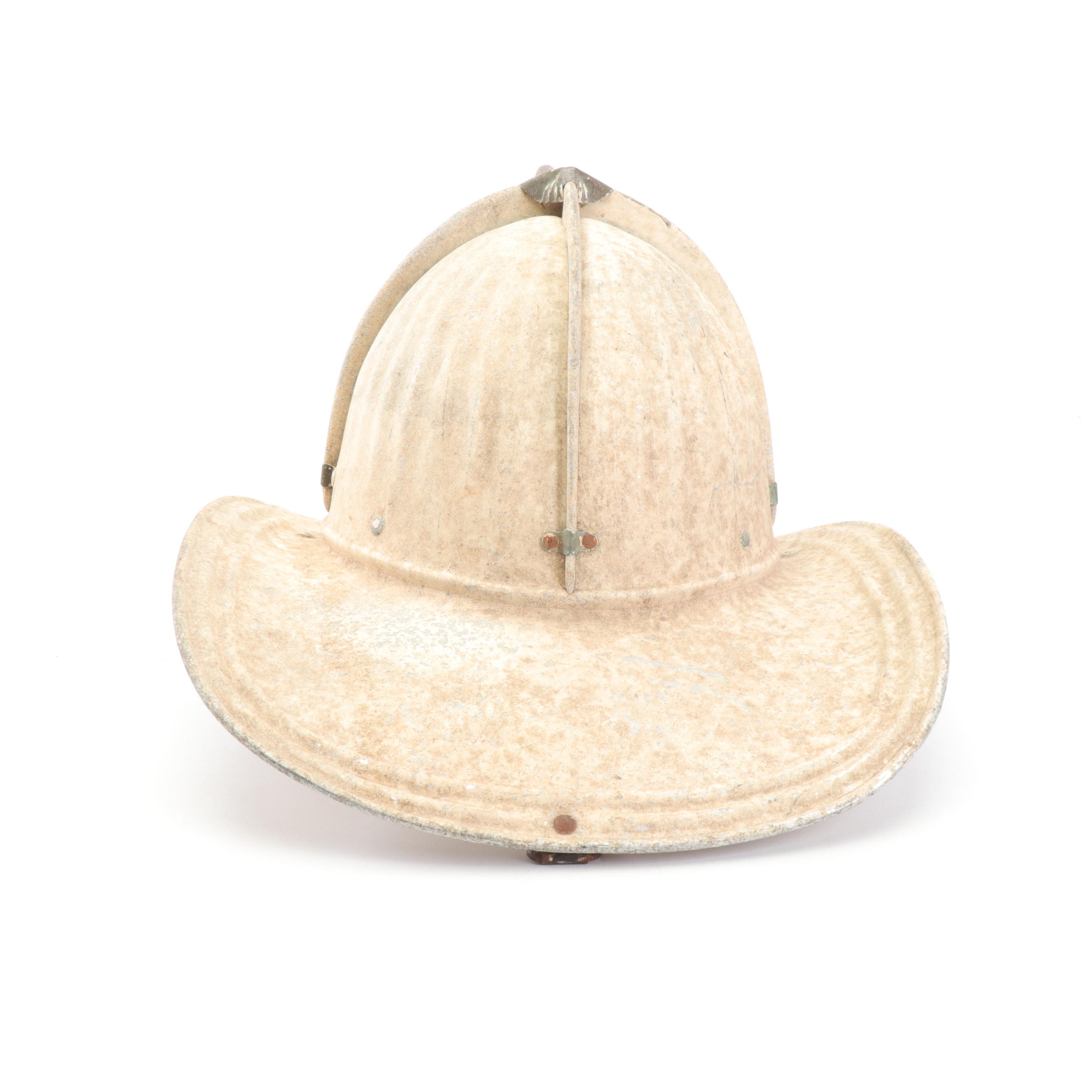 Cairns & Brothers WRFD Metal Fire Department Helmet