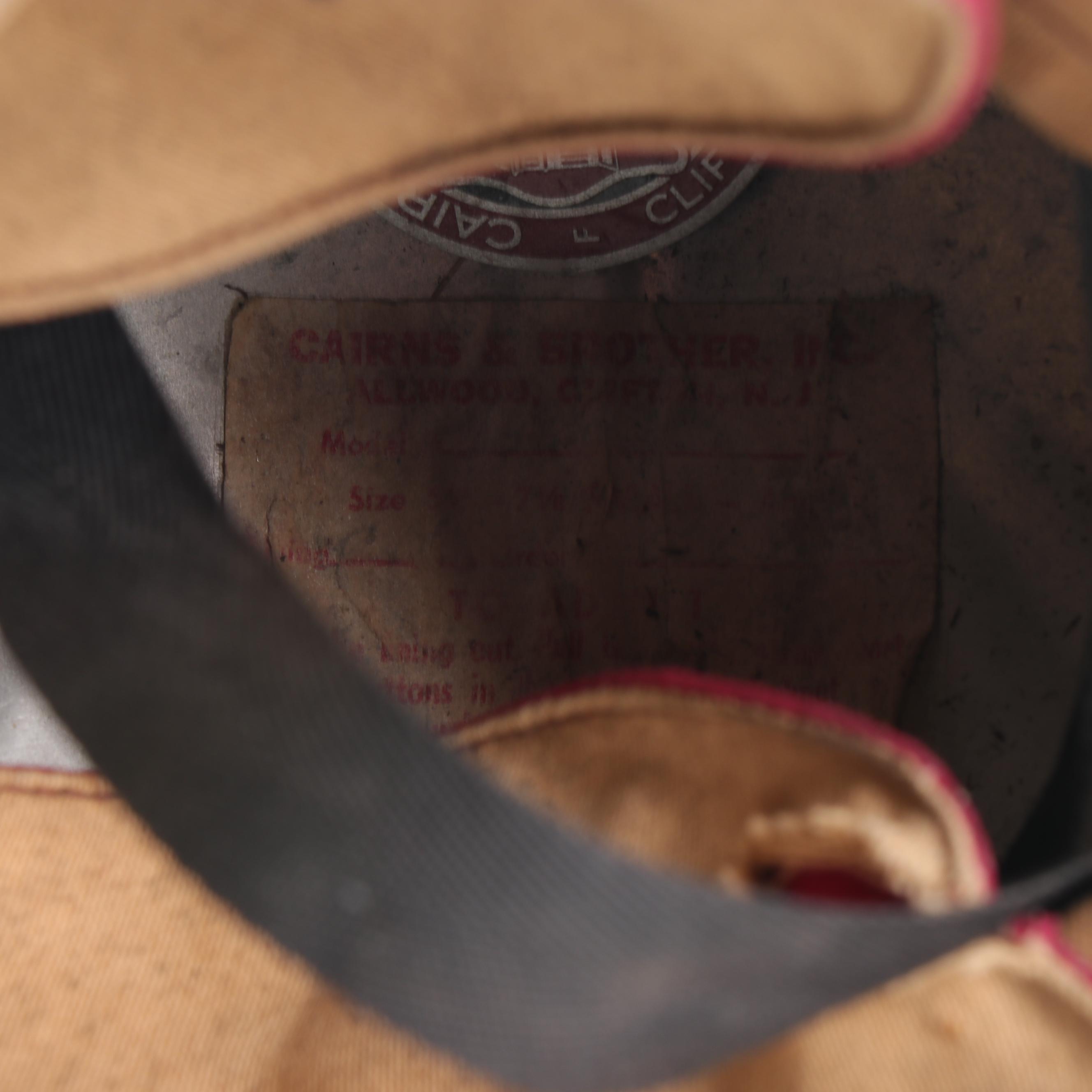 Cairns & Brothers WRFD Metal Fire Department Helmet