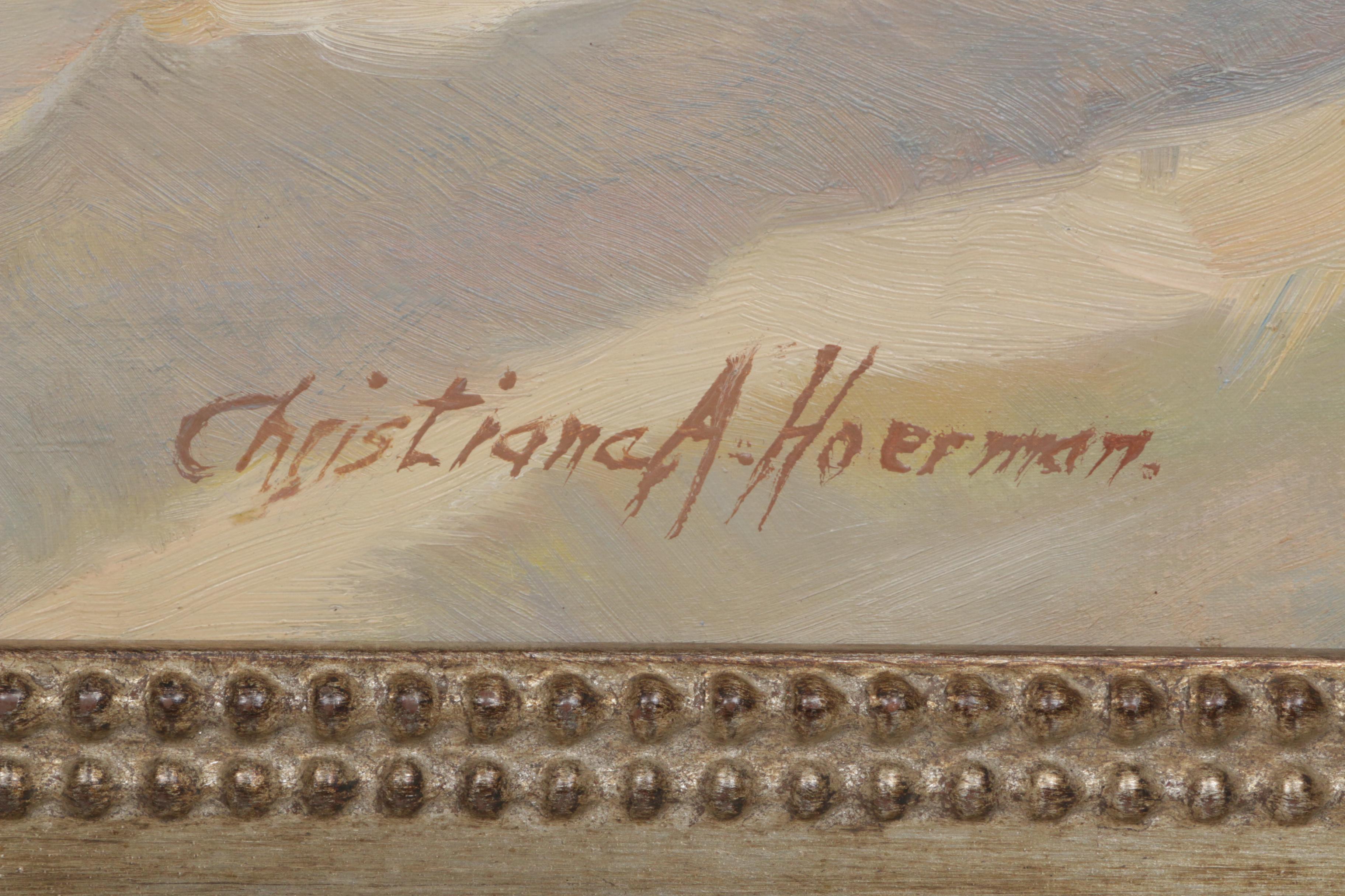 Christiana Hoerman Oil Painting "Saugatuck"