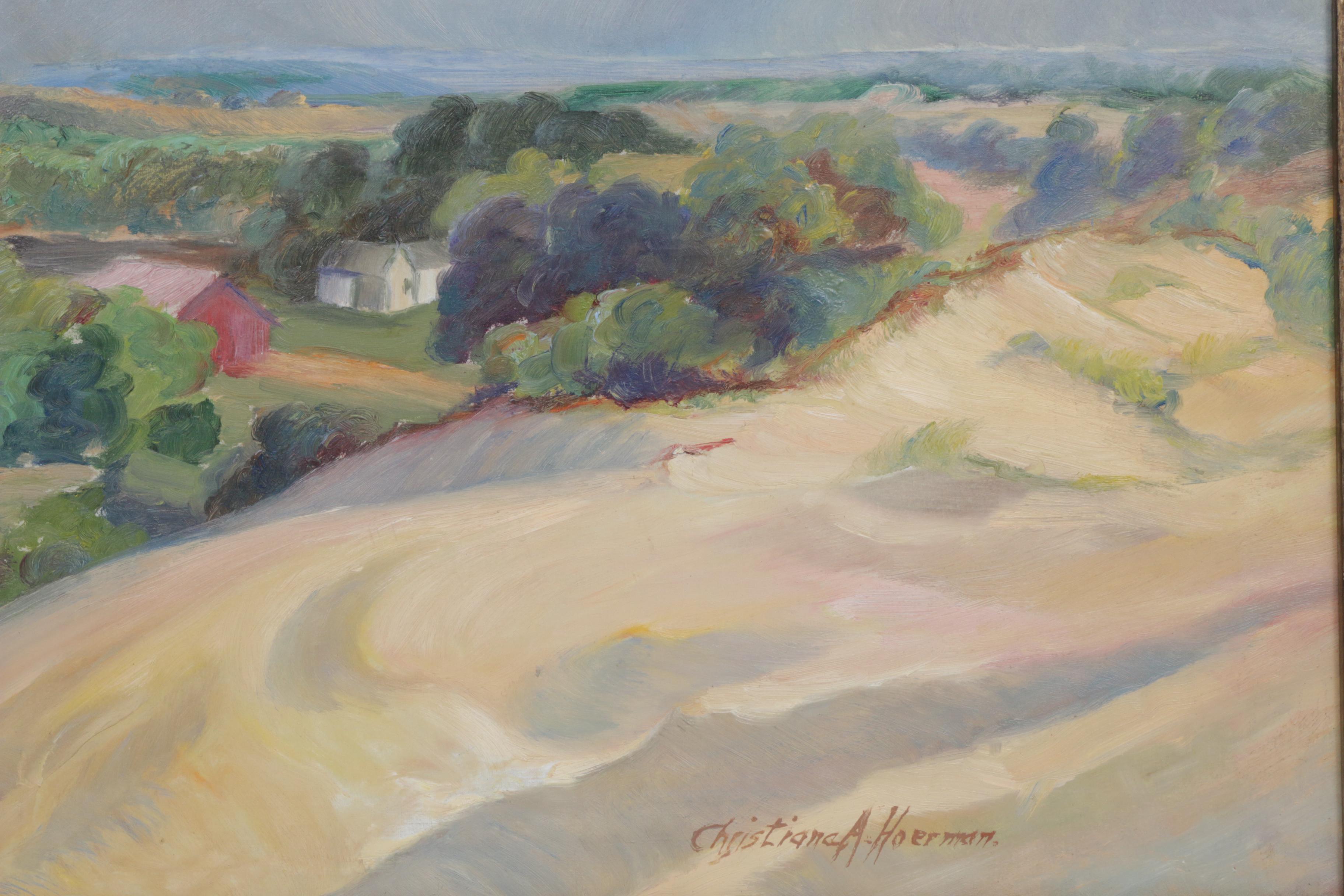 Christiana Hoerman Oil Painting "Saugatuck"