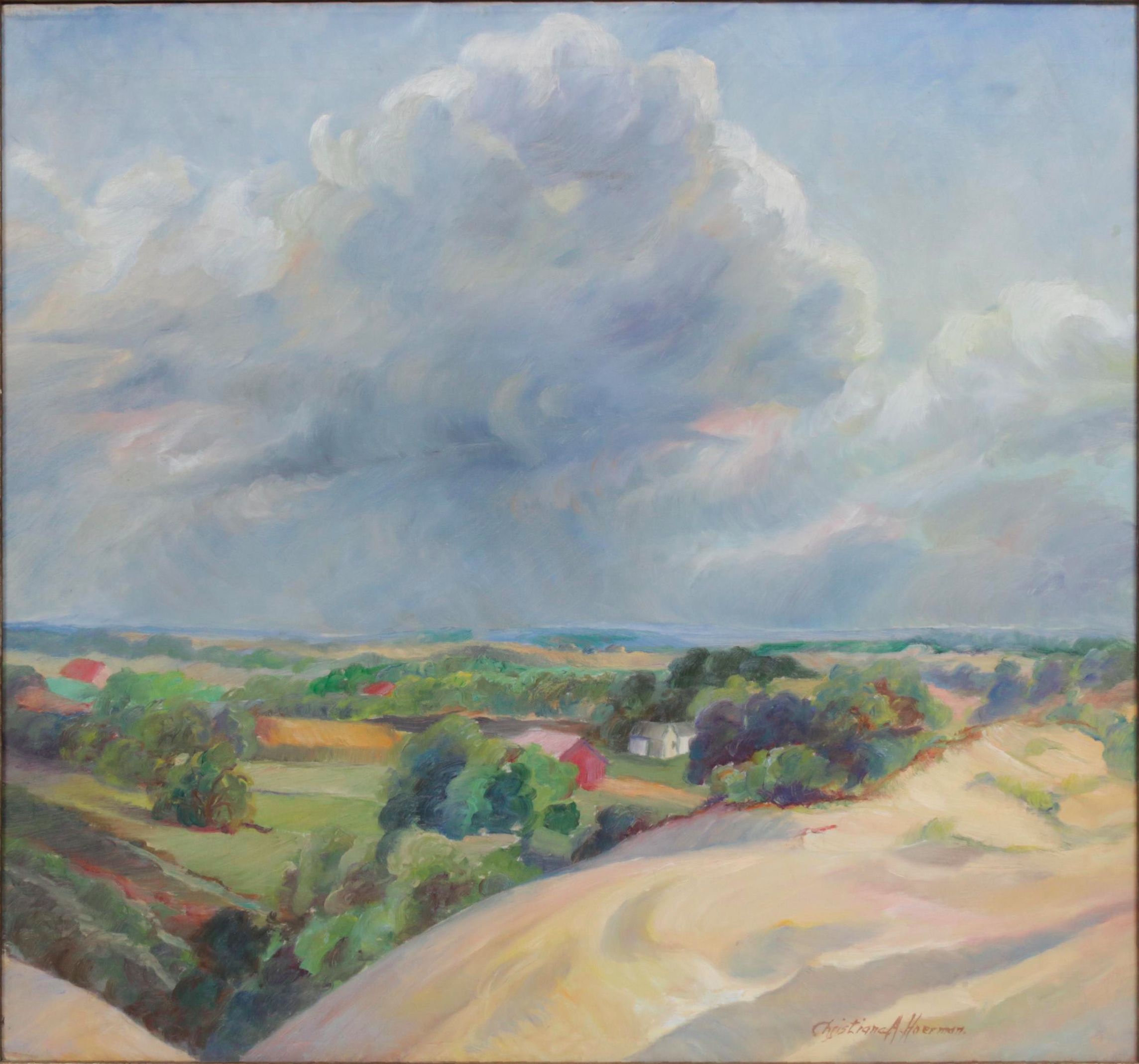 Christiana Hoerman Oil Painting "Saugatuck"