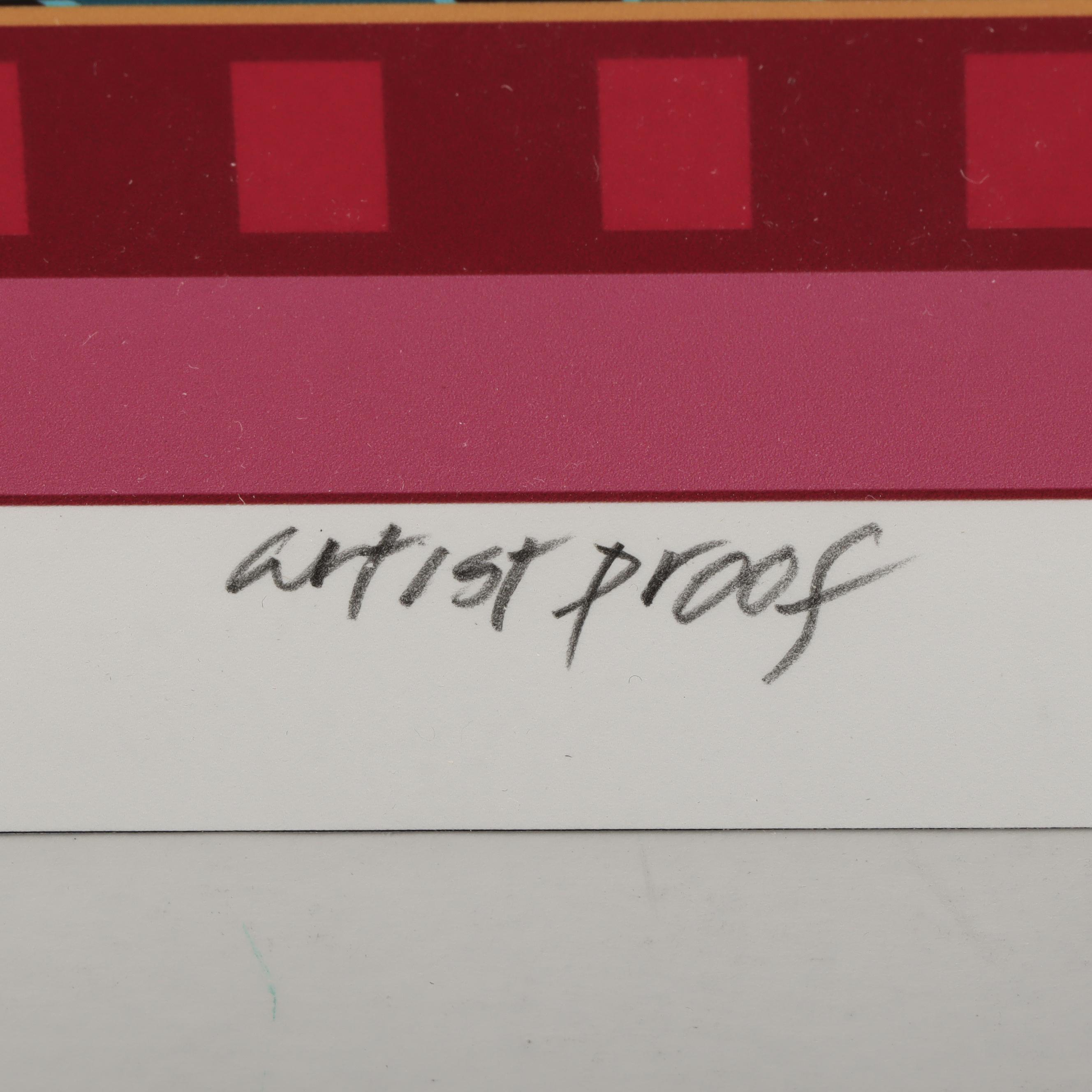 David Edward Byrd Giclee Print of Elton John Concert Poster