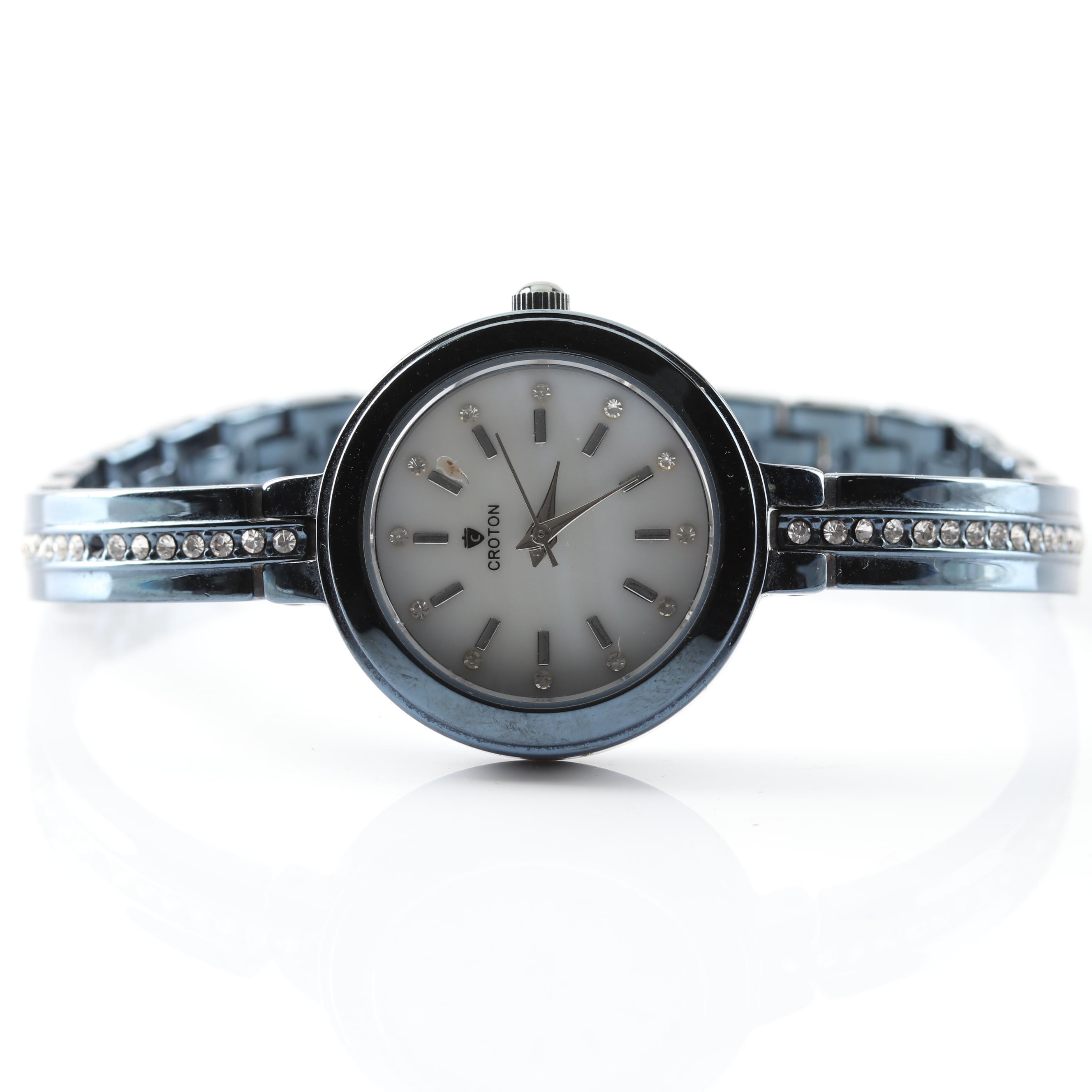 Croton Fashion Watch and Bracelet Set