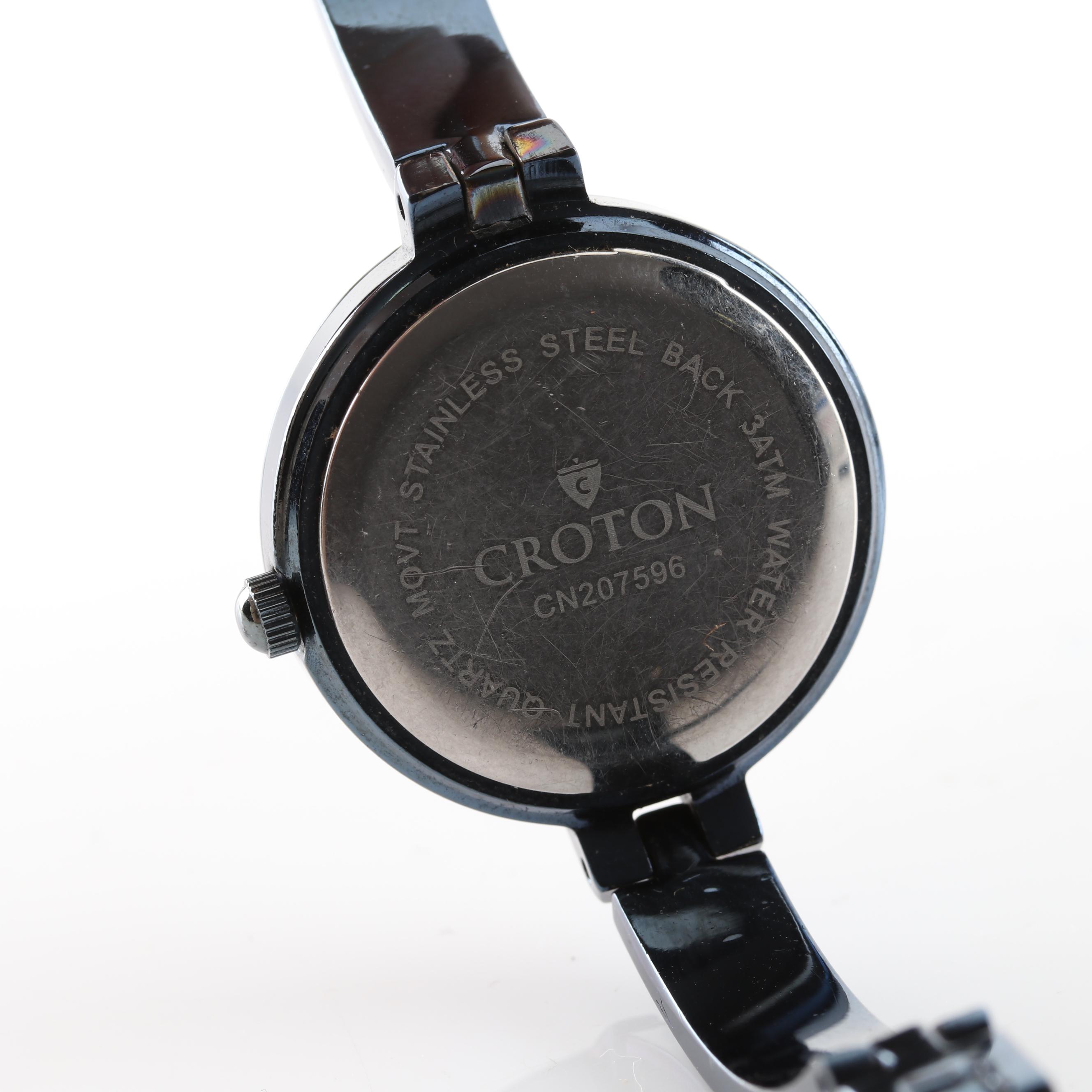 Croton Fashion Watch and Bracelet Set