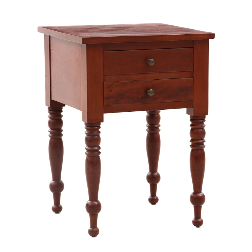Cherry Late Federal Table, Mid-19th Century