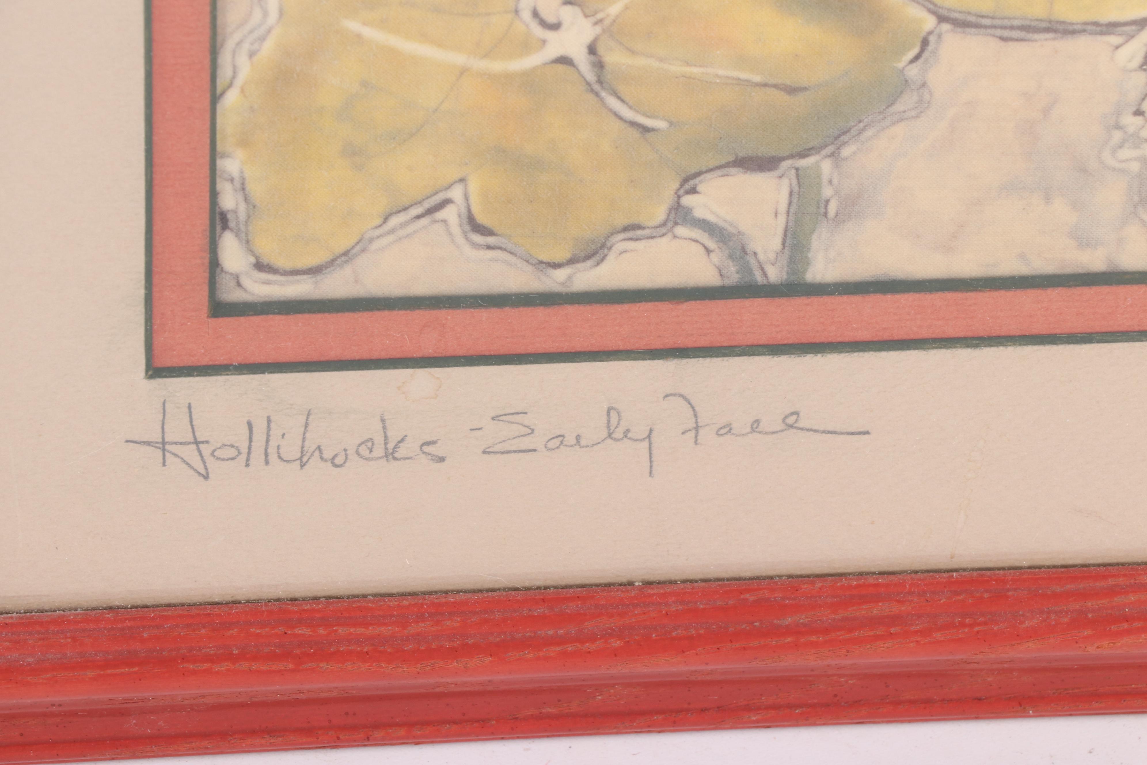 Late 20th Century Watercolor Paintings