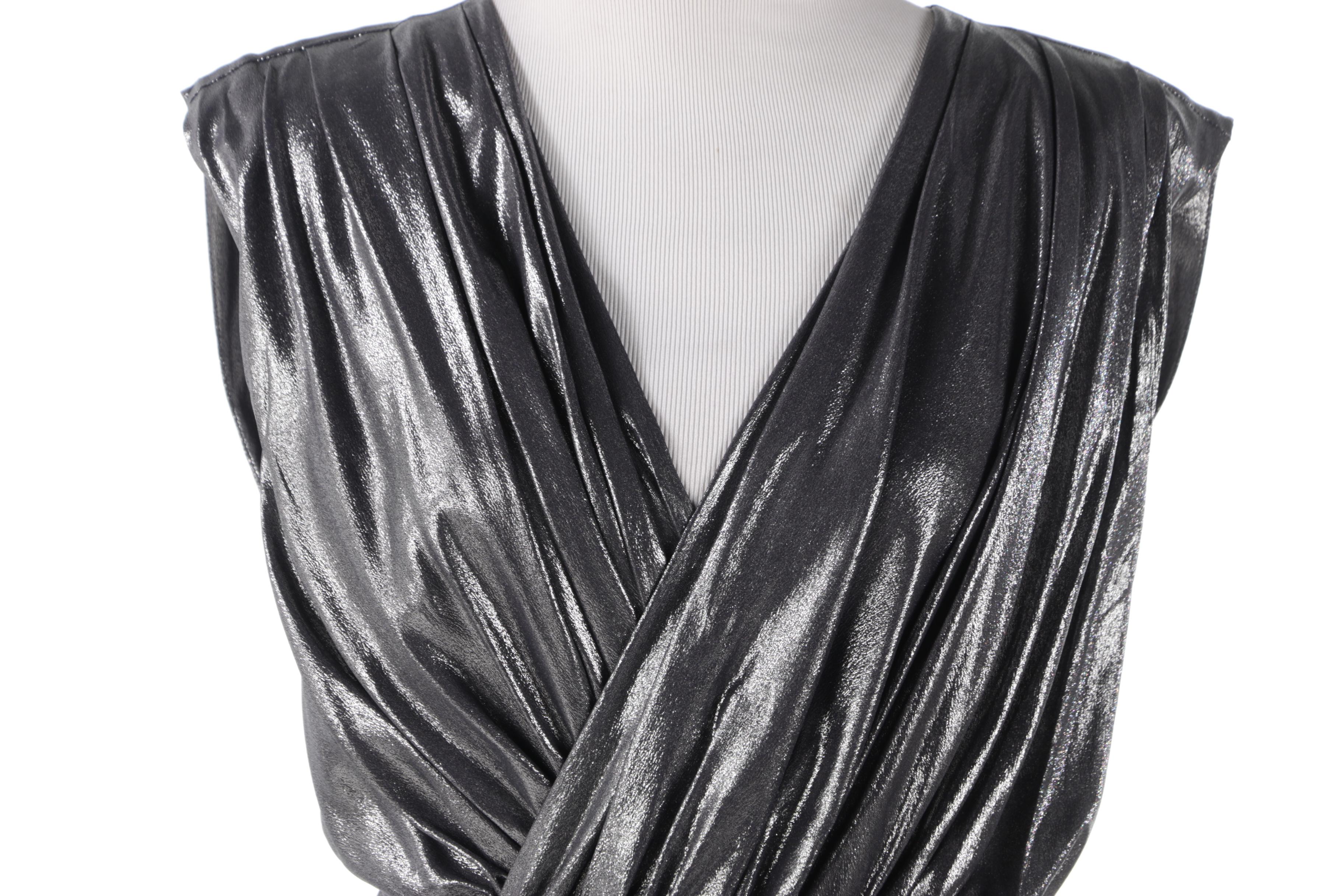 Cédric Charlier Lamé Gown Worn at 23rd Annual Critics' Choice Awards, 2018