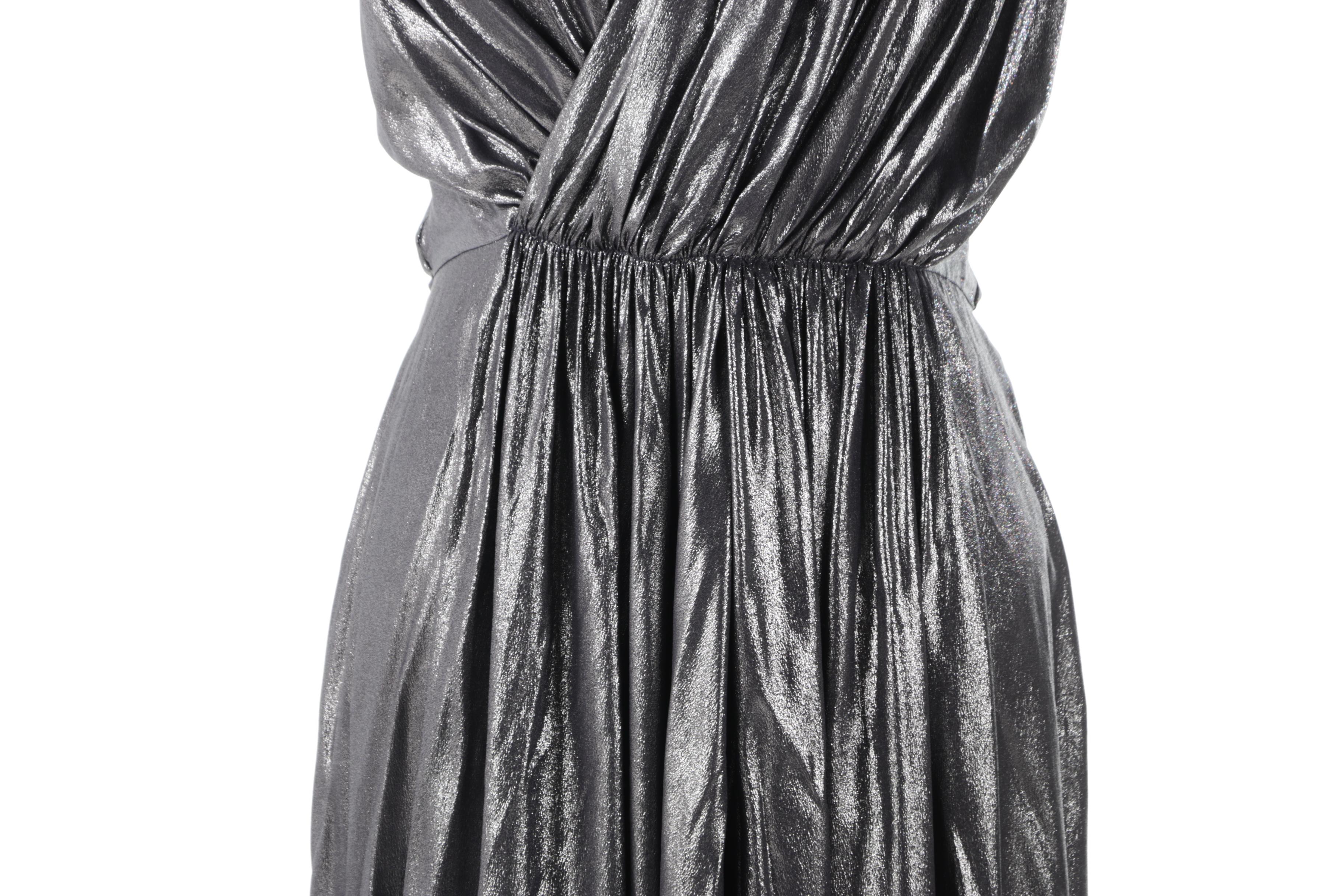 Cédric Charlier Lamé Gown Worn at 23rd Annual Critics' Choice Awards, 2018