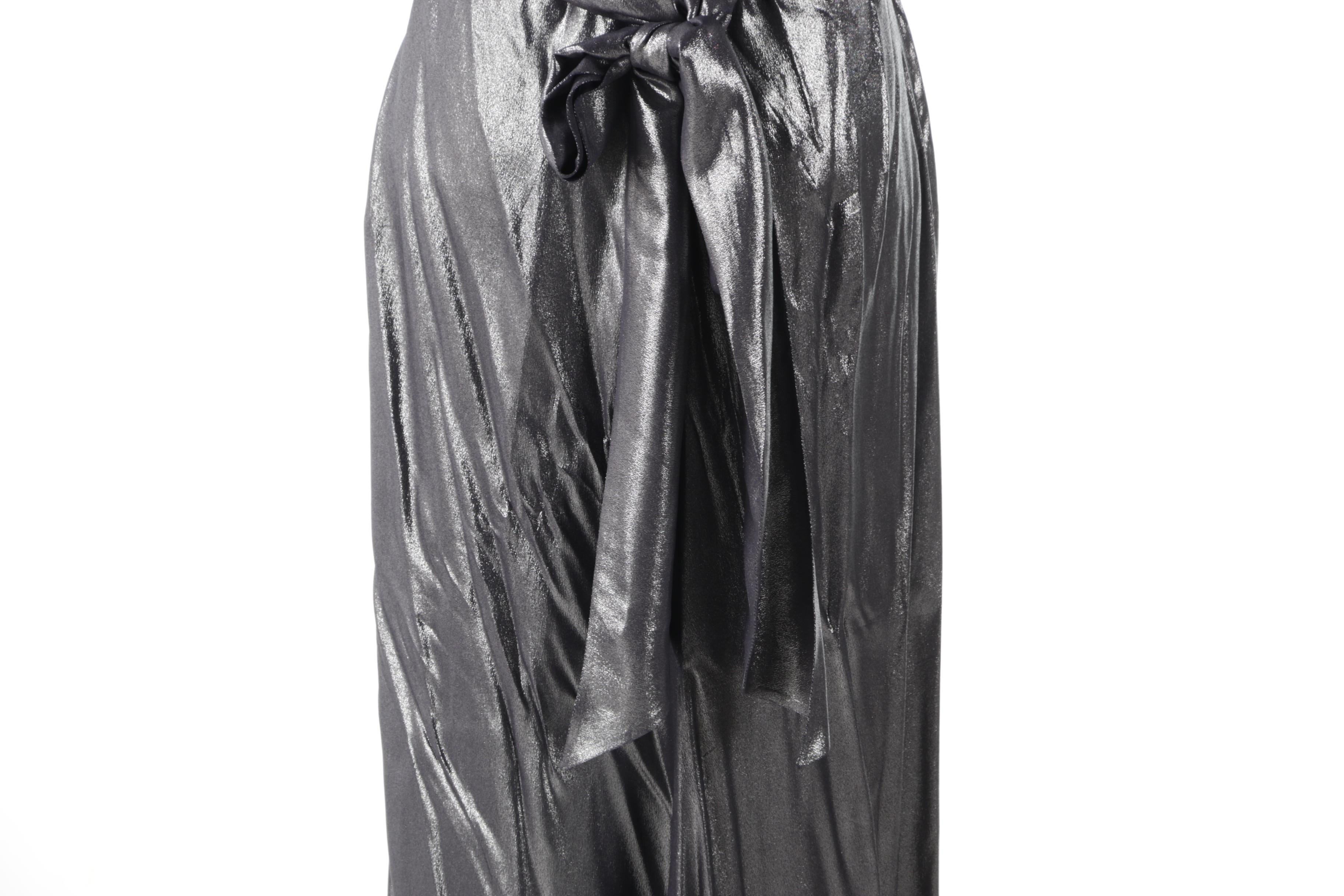 Cédric Charlier Lamé Gown Worn at 23rd Annual Critics' Choice Awards, 2018