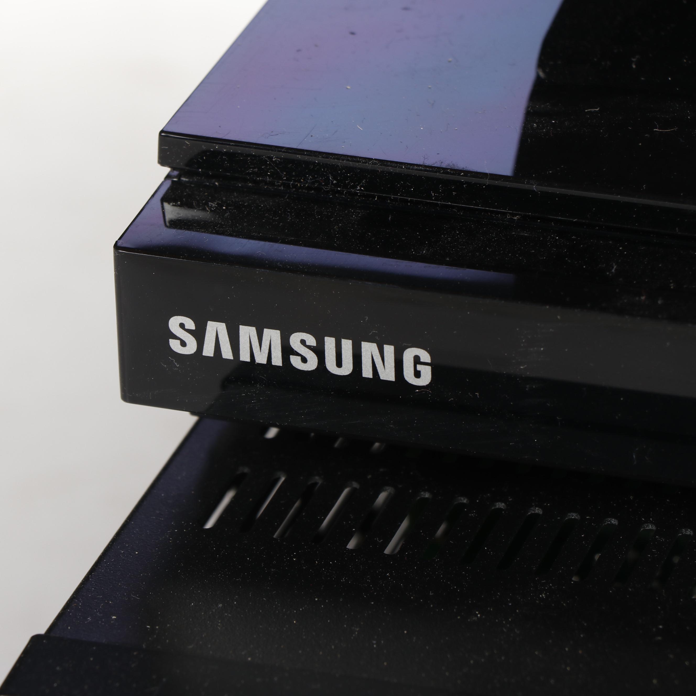 Panasonic Television with Definitive Subwoofer Speakers, Blu-ray Player and More