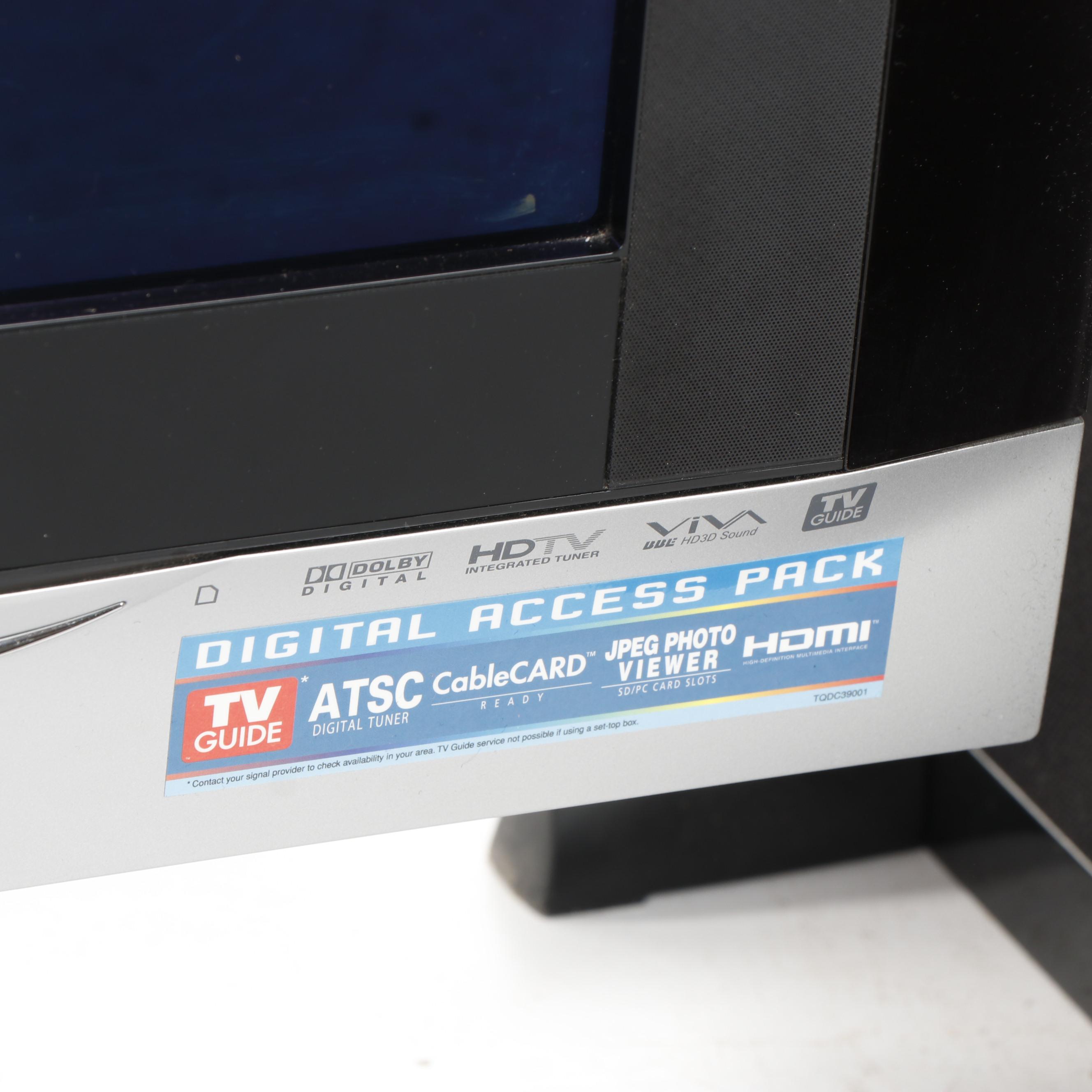 Panasonic Television with Definitive Subwoofer Speakers, Blu-ray Player and More