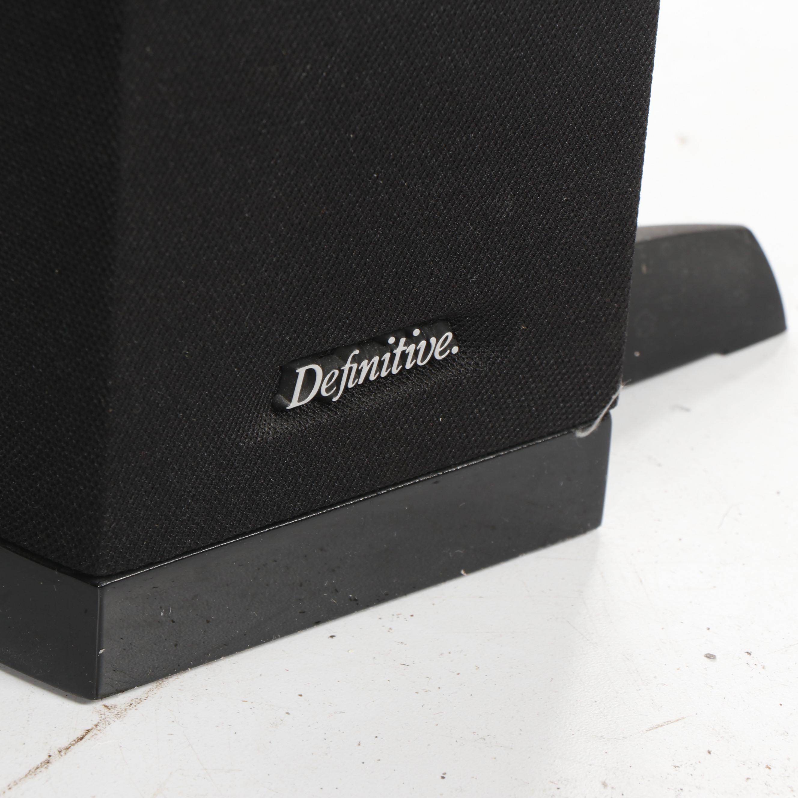 Panasonic Television with Definitive Subwoofer Speakers, Blu-ray Player and More