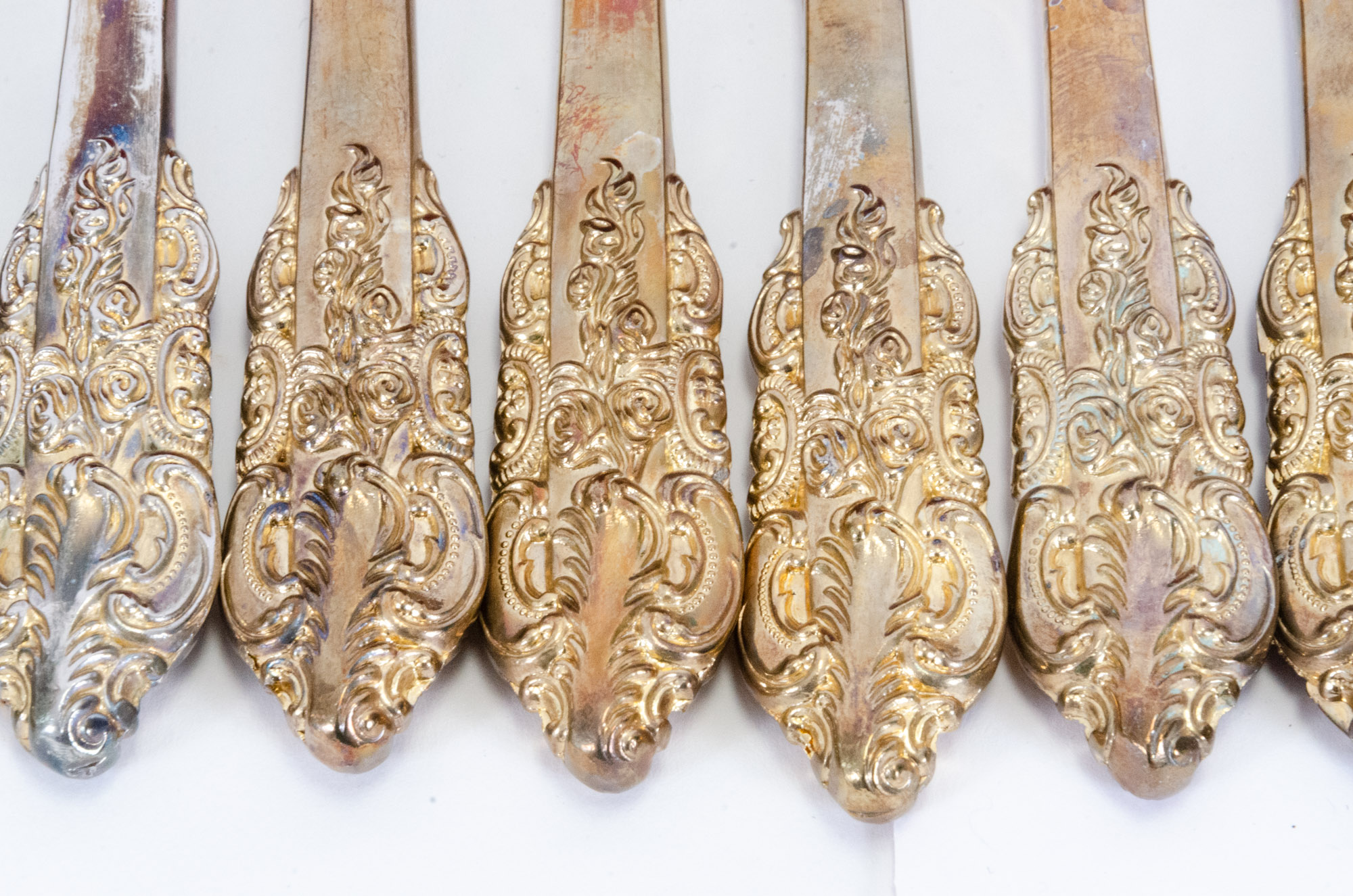 Godinger "Baroque" Gold-Plated Flatware Set