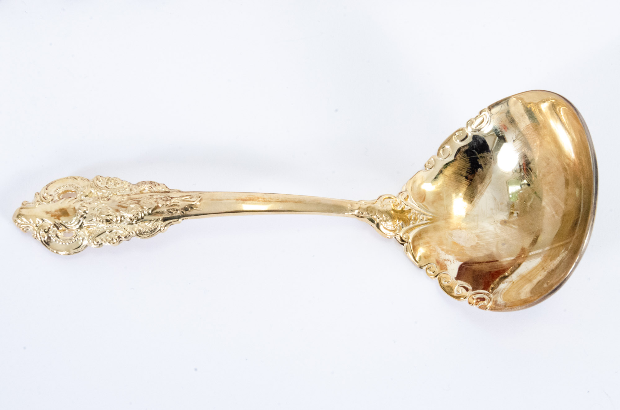 Godinger "Baroque" Gold-Plated Flatware Set