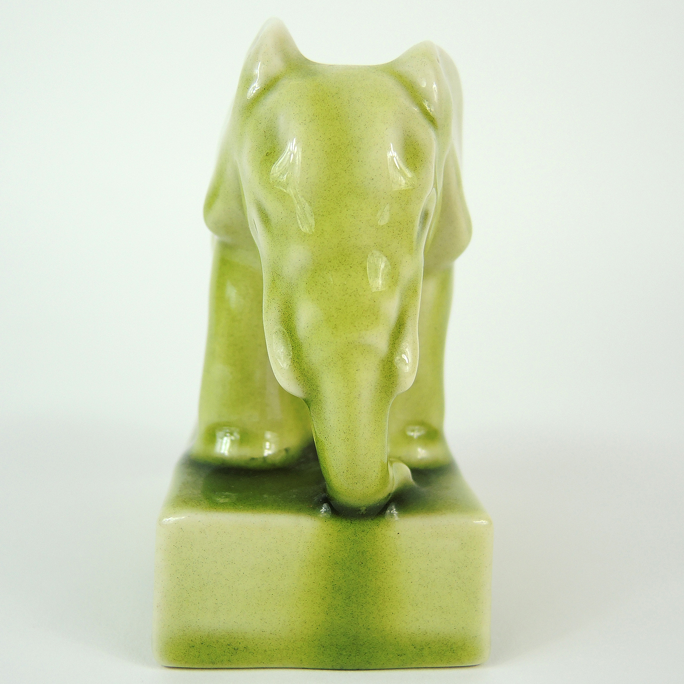 Rookwood Pottery Elephant Paperweight,1945