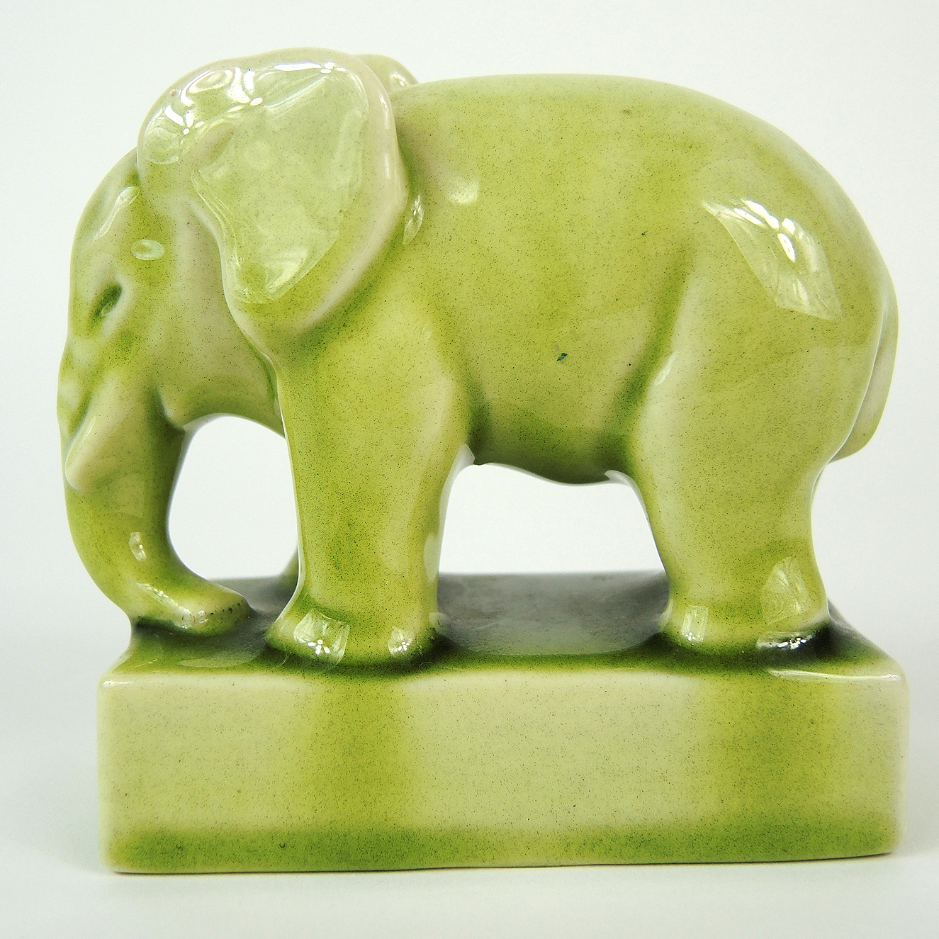 Rookwood Pottery Elephant Paperweight,1945