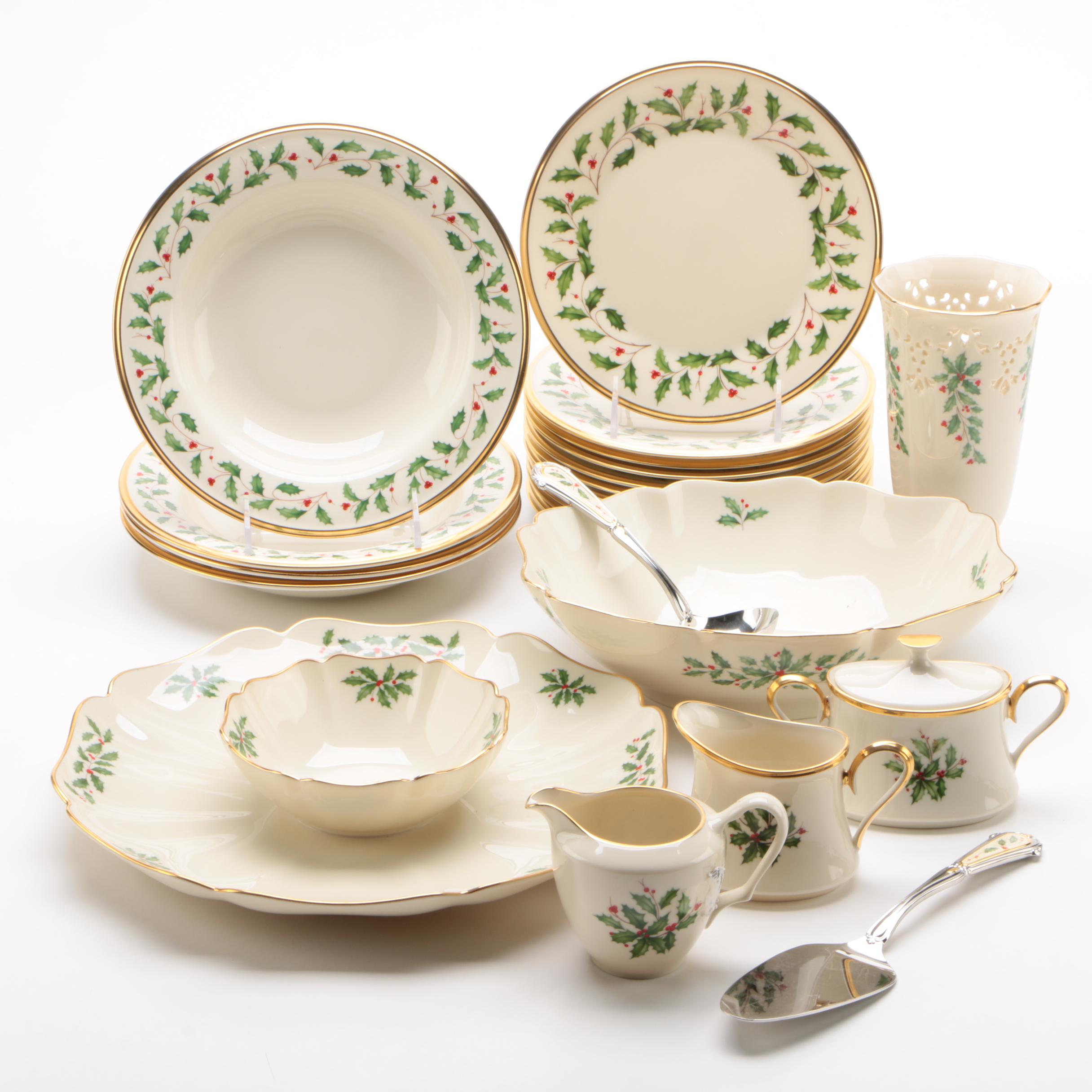 Lenox Dimension "Holiday" Bone China Dinnerware