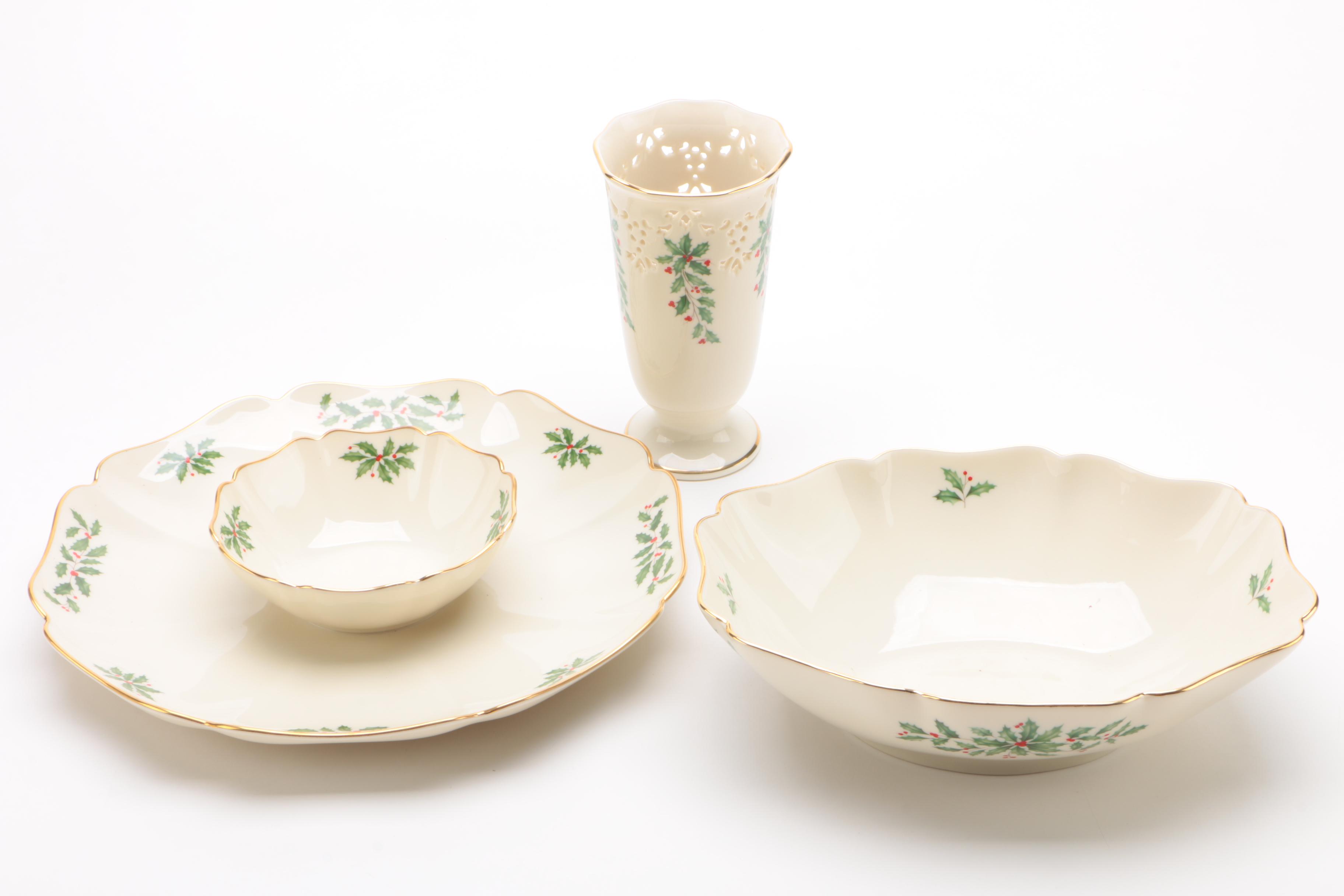 Lenox Dimension "Holiday" Bone China Dinnerware