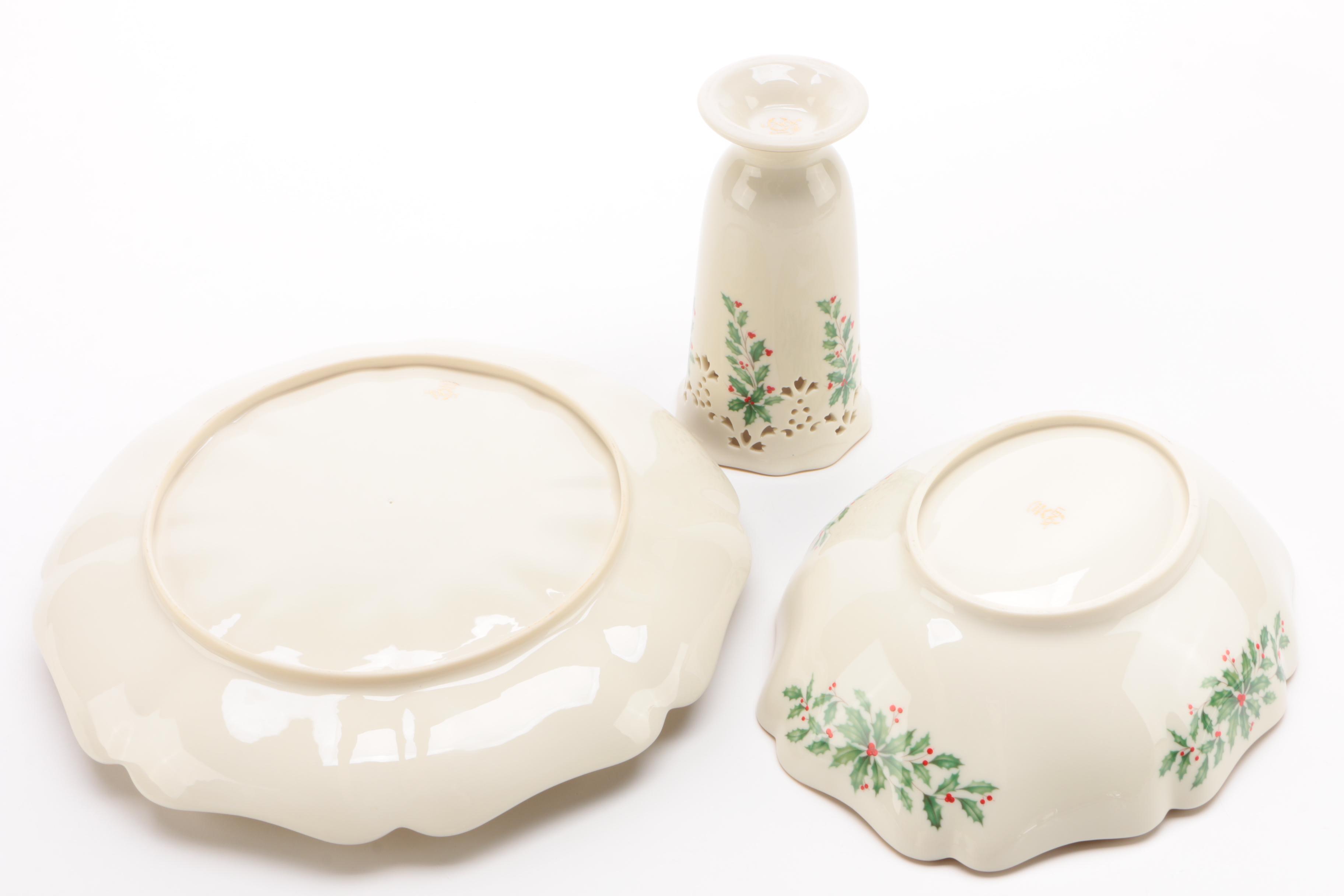 Lenox Dimension "Holiday" Bone China Dinnerware