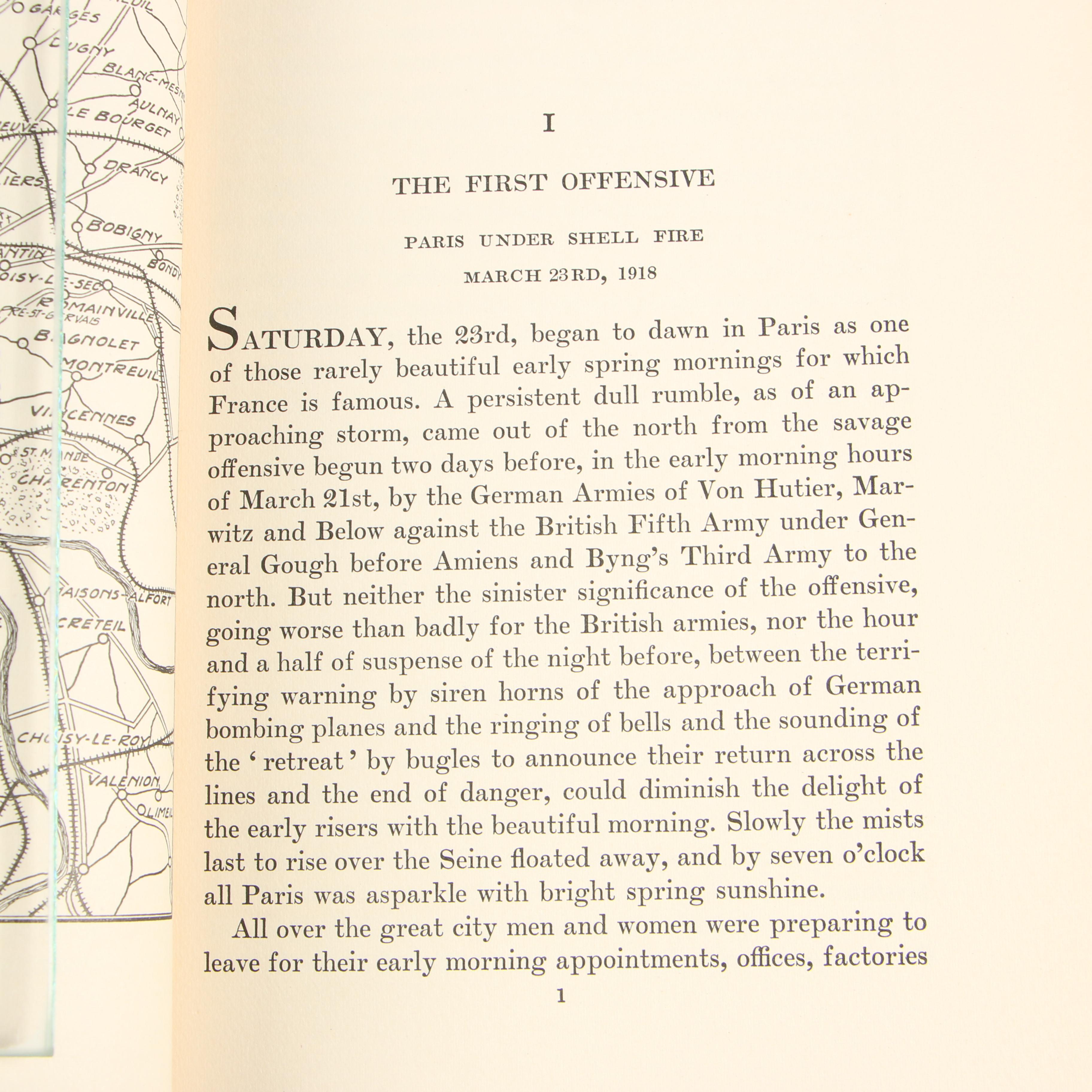 Military Books including 1982 "A History of Strategic Bombing" by Lee Kennett