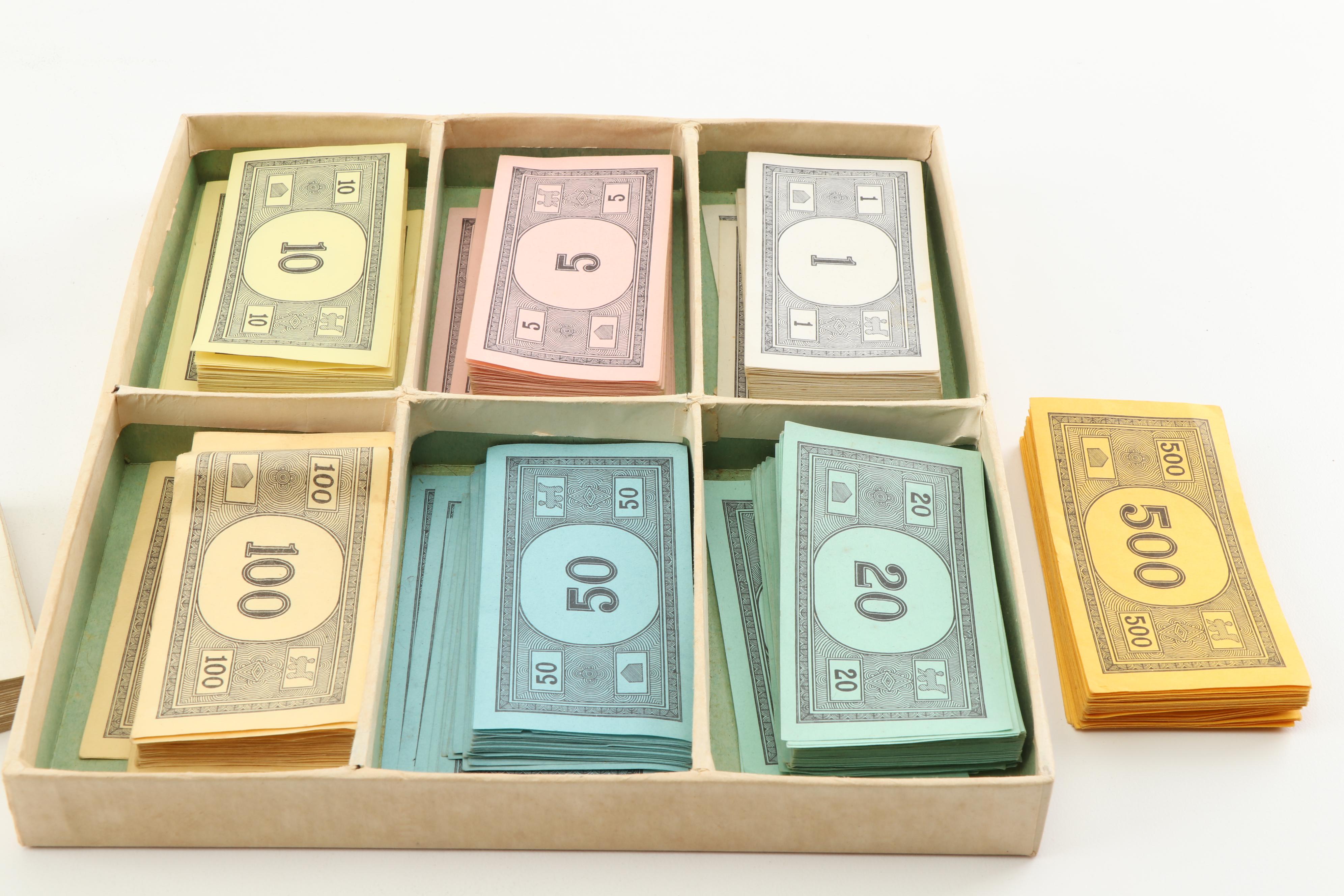 Vintage Parker Brothers Monopoly Board Game