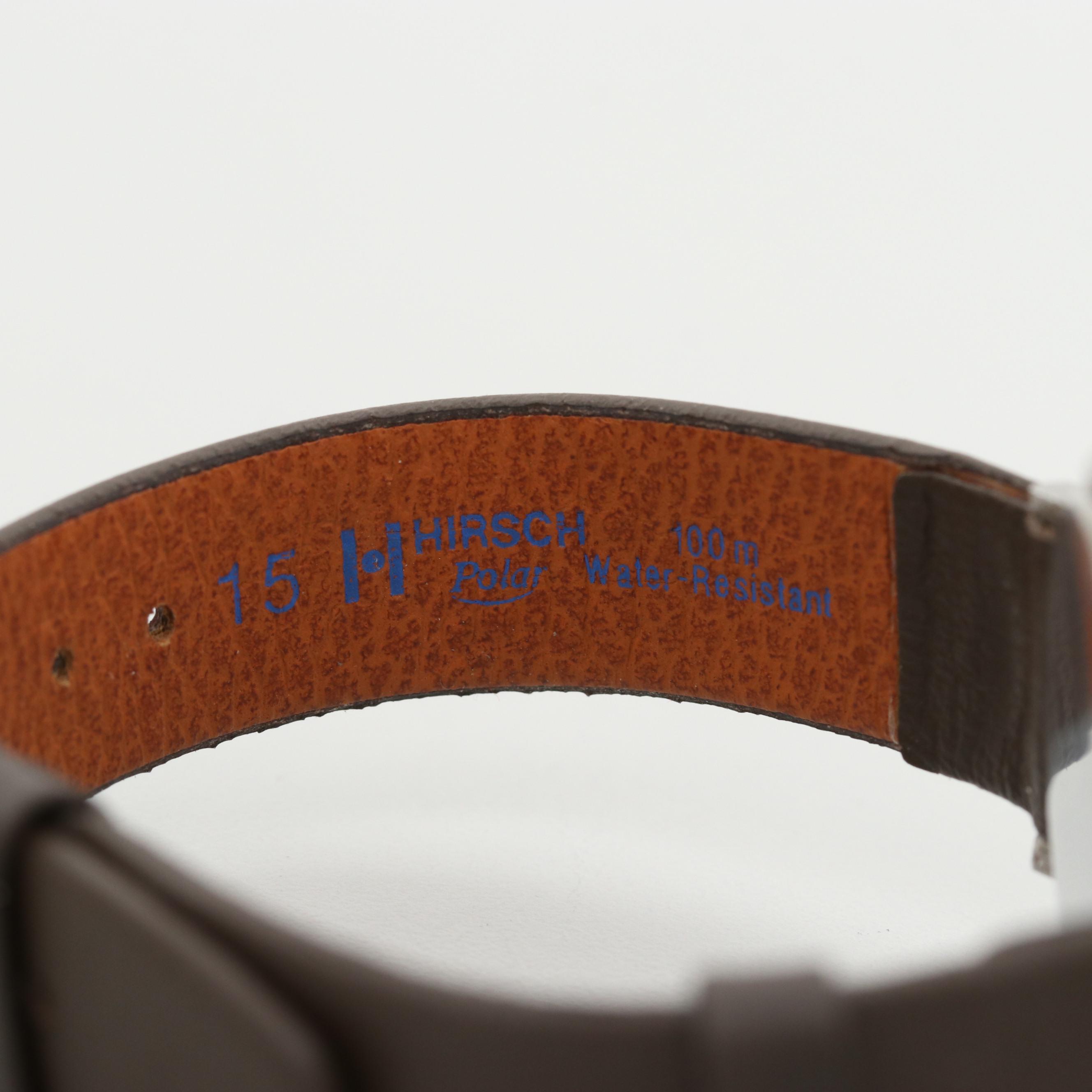 Longines Stainless Steel Stem Wind Watch