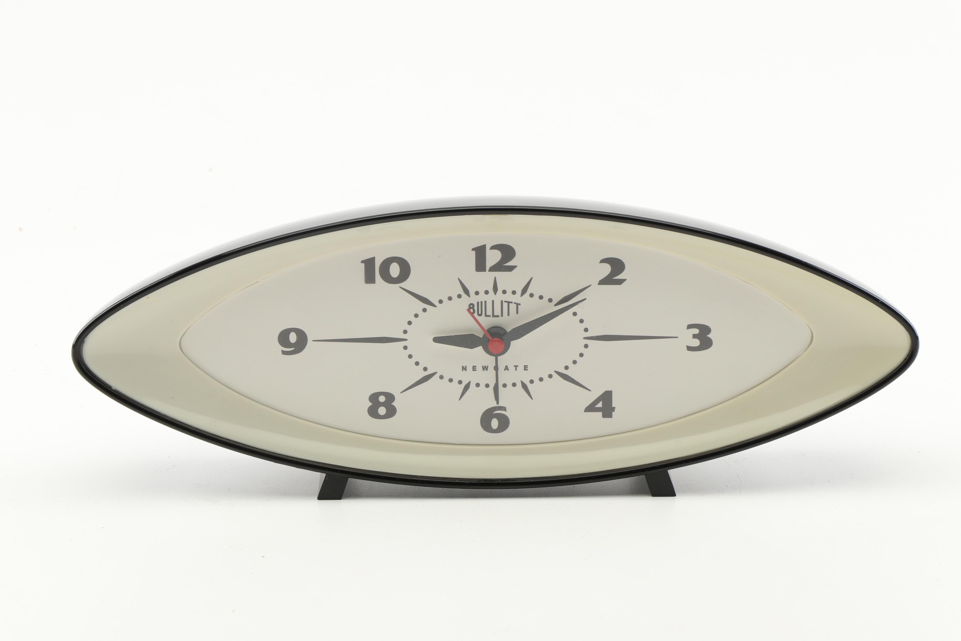 American Atelier Glass Decorative Box and Newgate "Bullitt" Alarm Clock