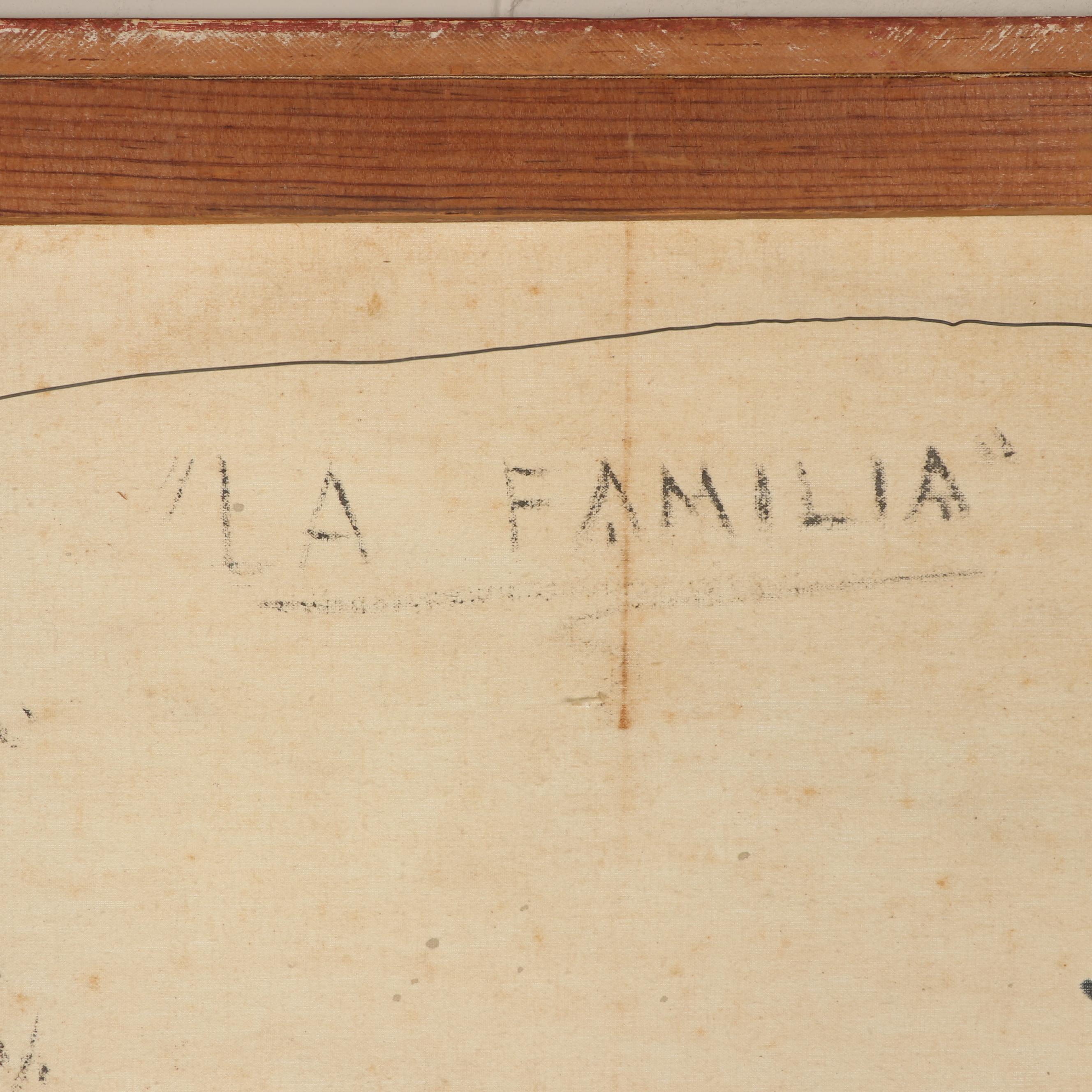 Socram Acrylic Painting "La Familia"