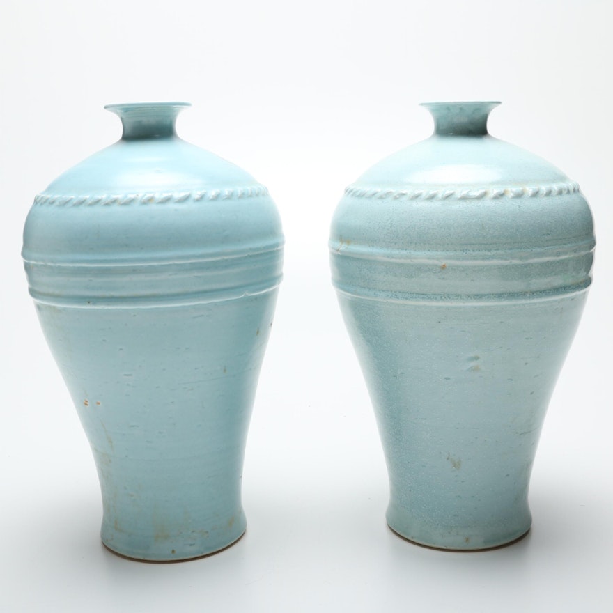 Pair of Chinese Ceramic Vases