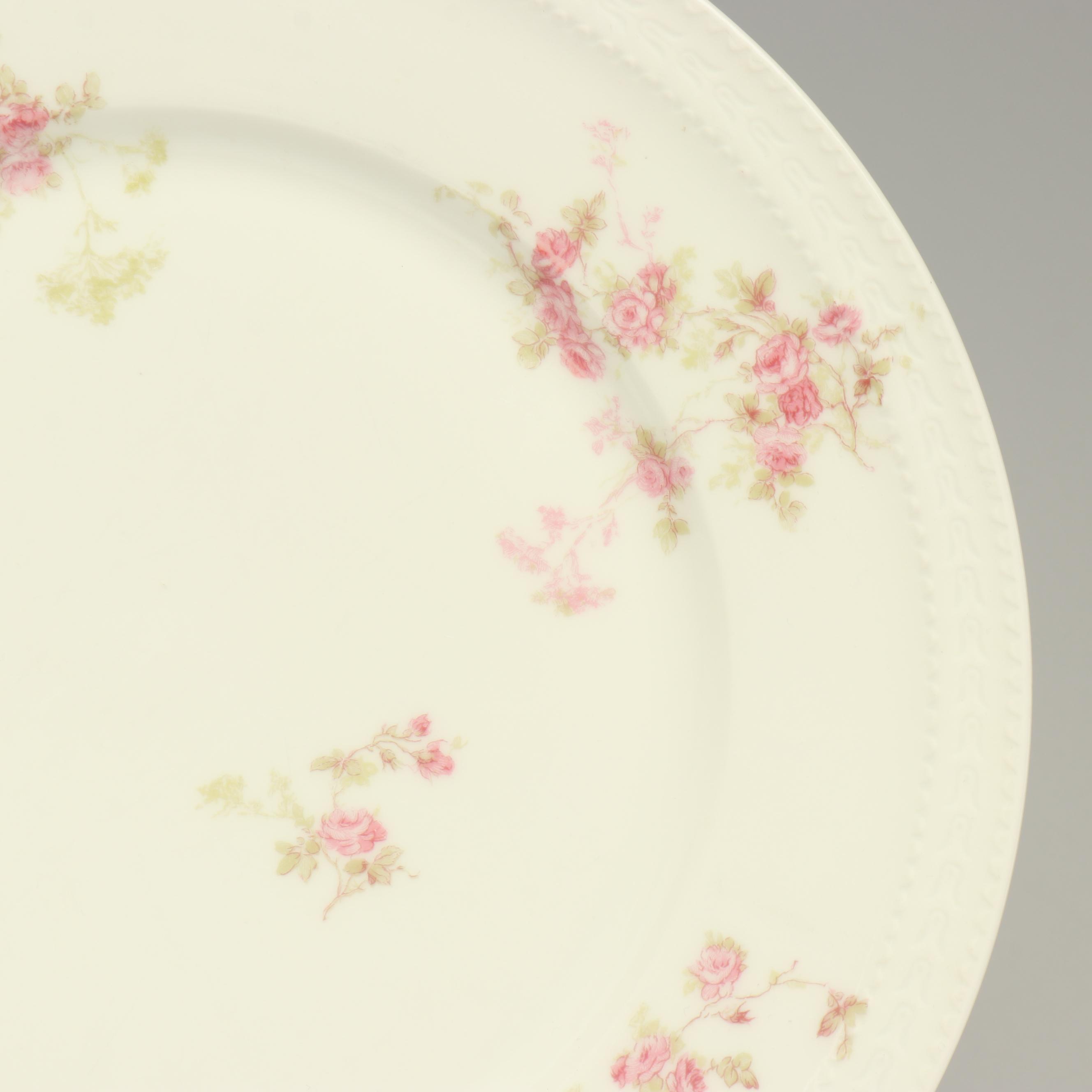 Haviland Limoges "Pink Spray" Dinnerware