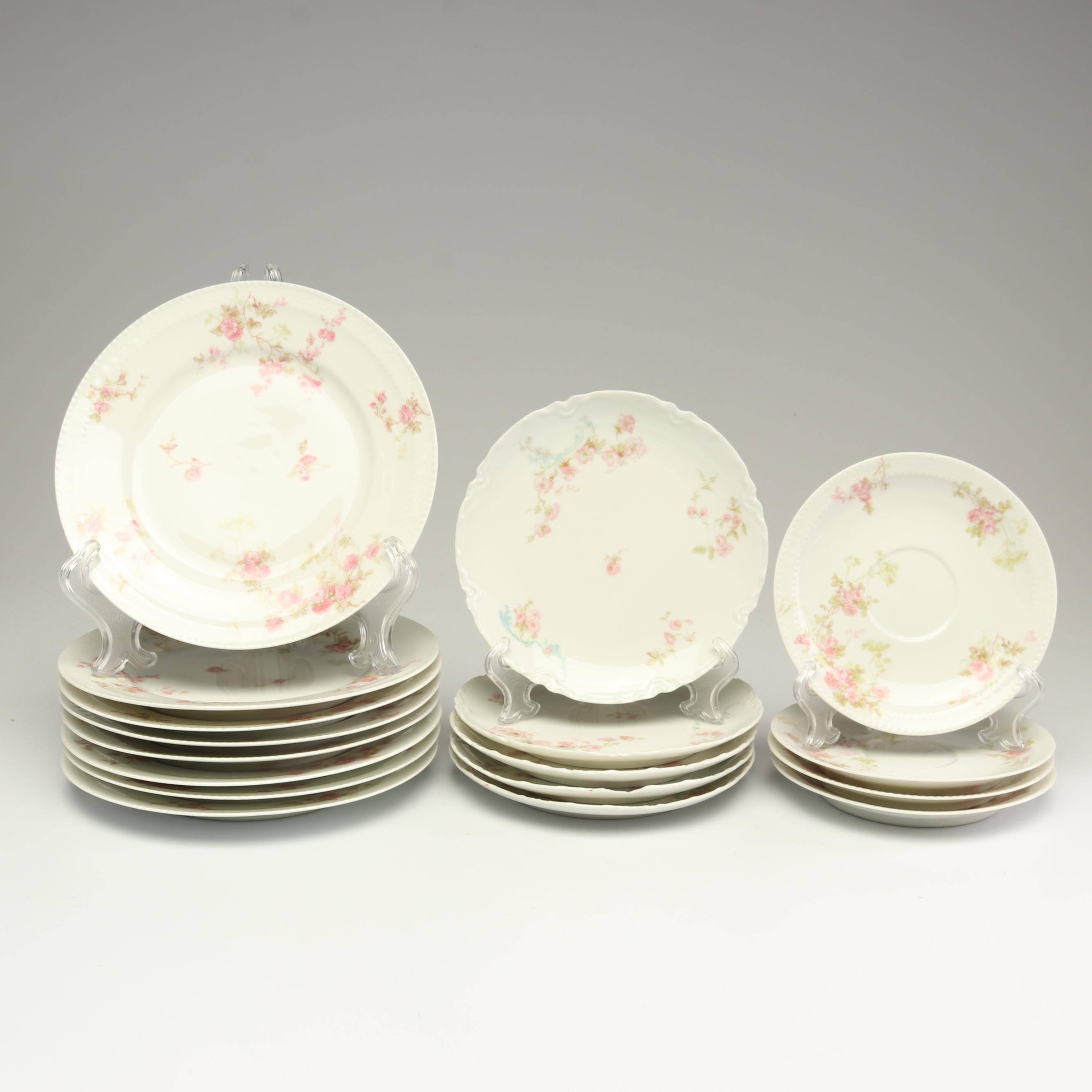 Haviland Limoges "Pink Spray" Dinnerware
