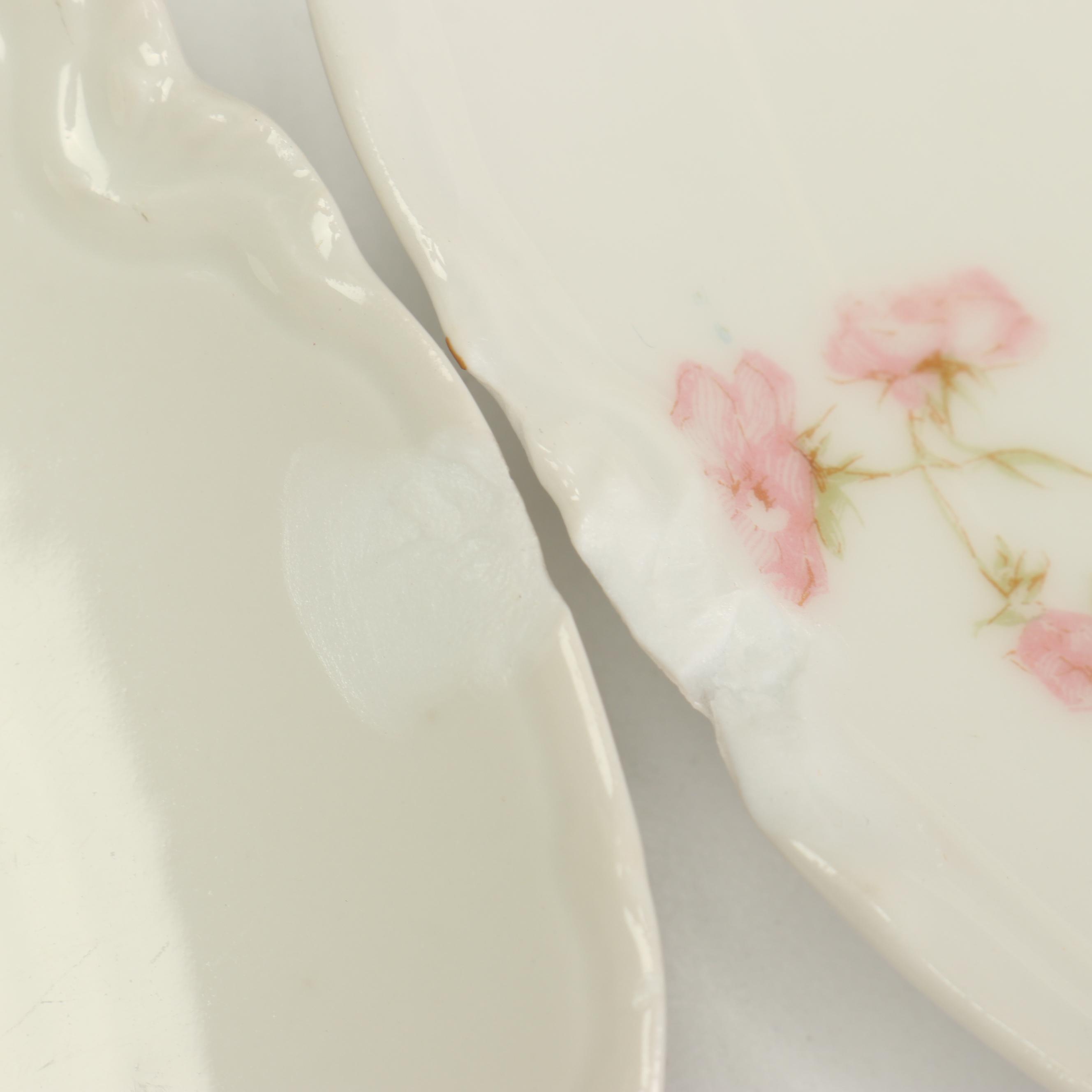 Haviland Limoges "Pink Spray" Dinnerware