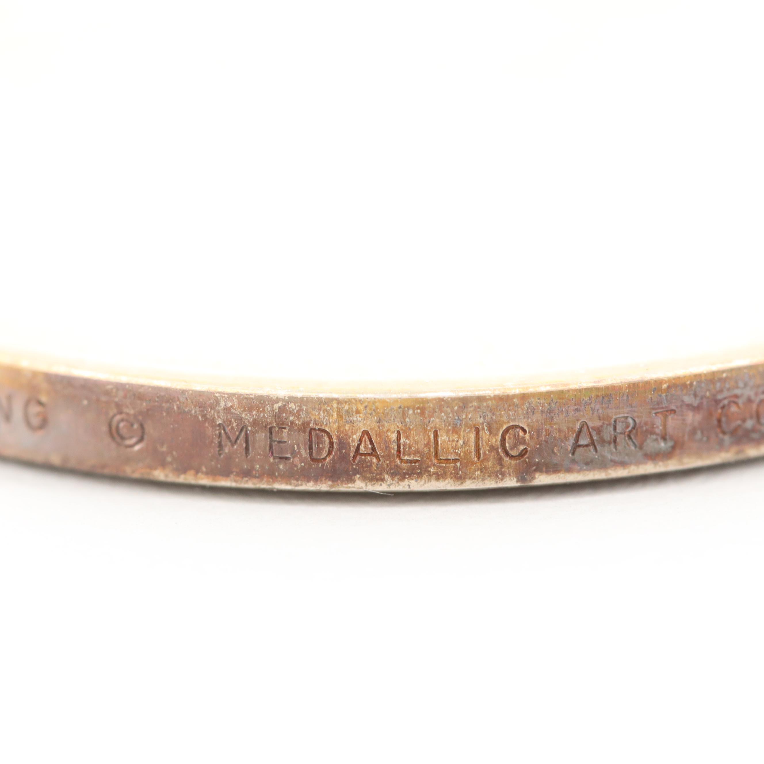 1975 Republican National Convention Gerald Ford Commemorative Silver Medal