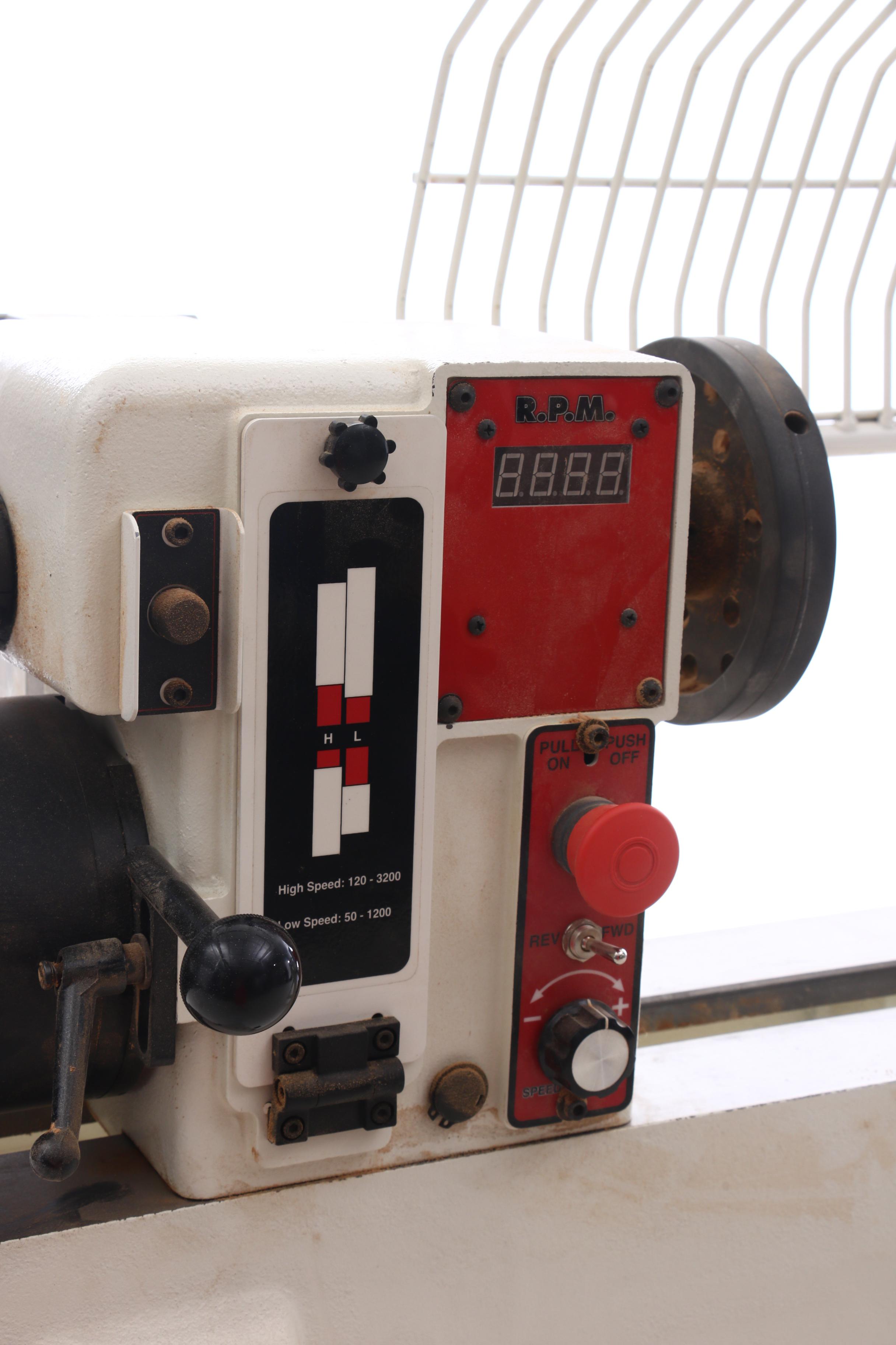 JET Electric Variable Speed Lathe Model JWL-1642EVS