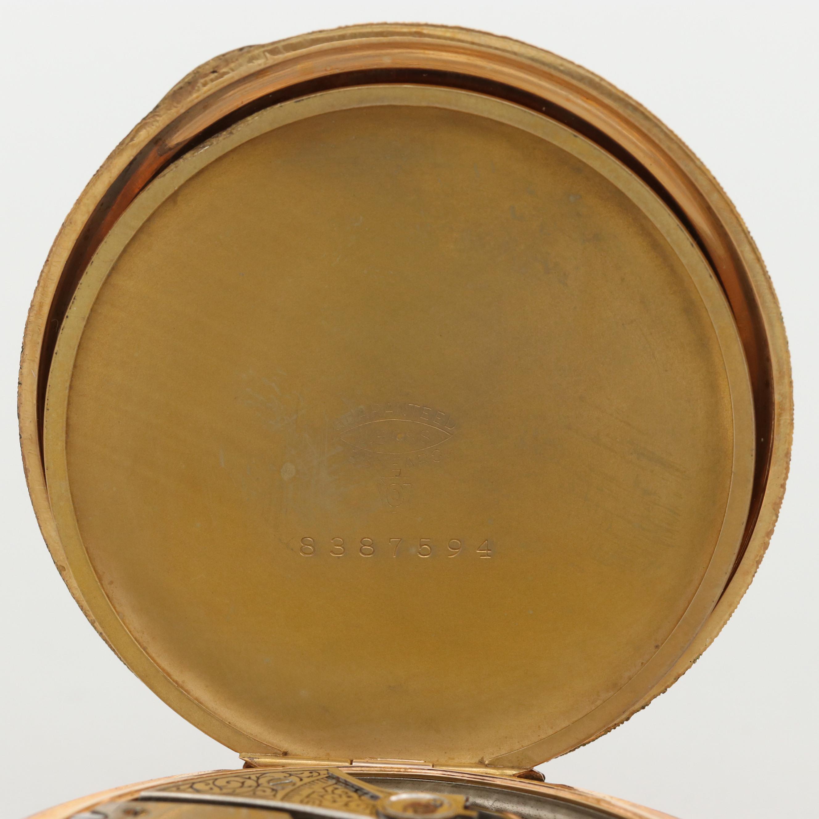 Antique Waltham Gold Filled Pocket Watch, 1912