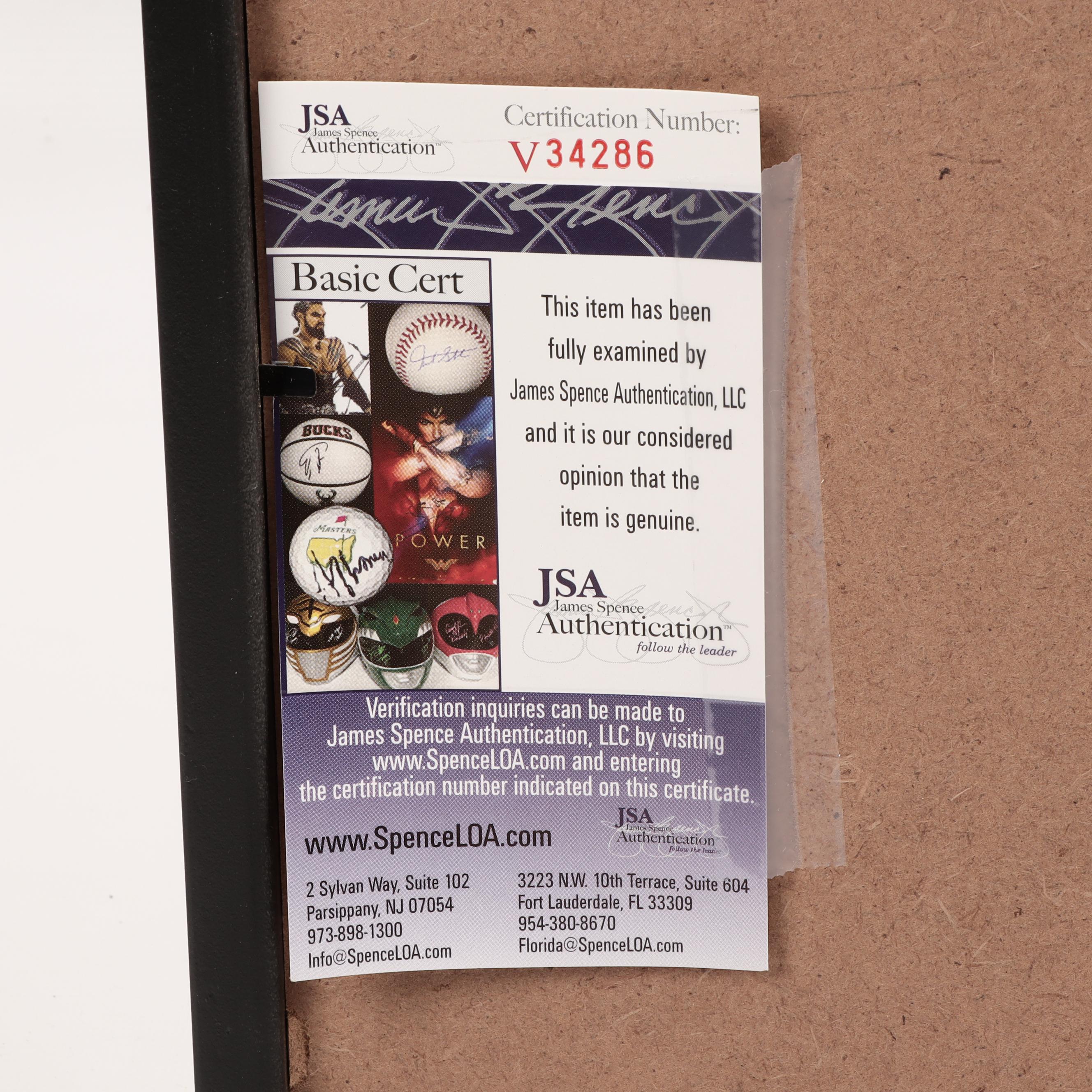 Imagine Dragons "Evolve" Poster Signed by the Band