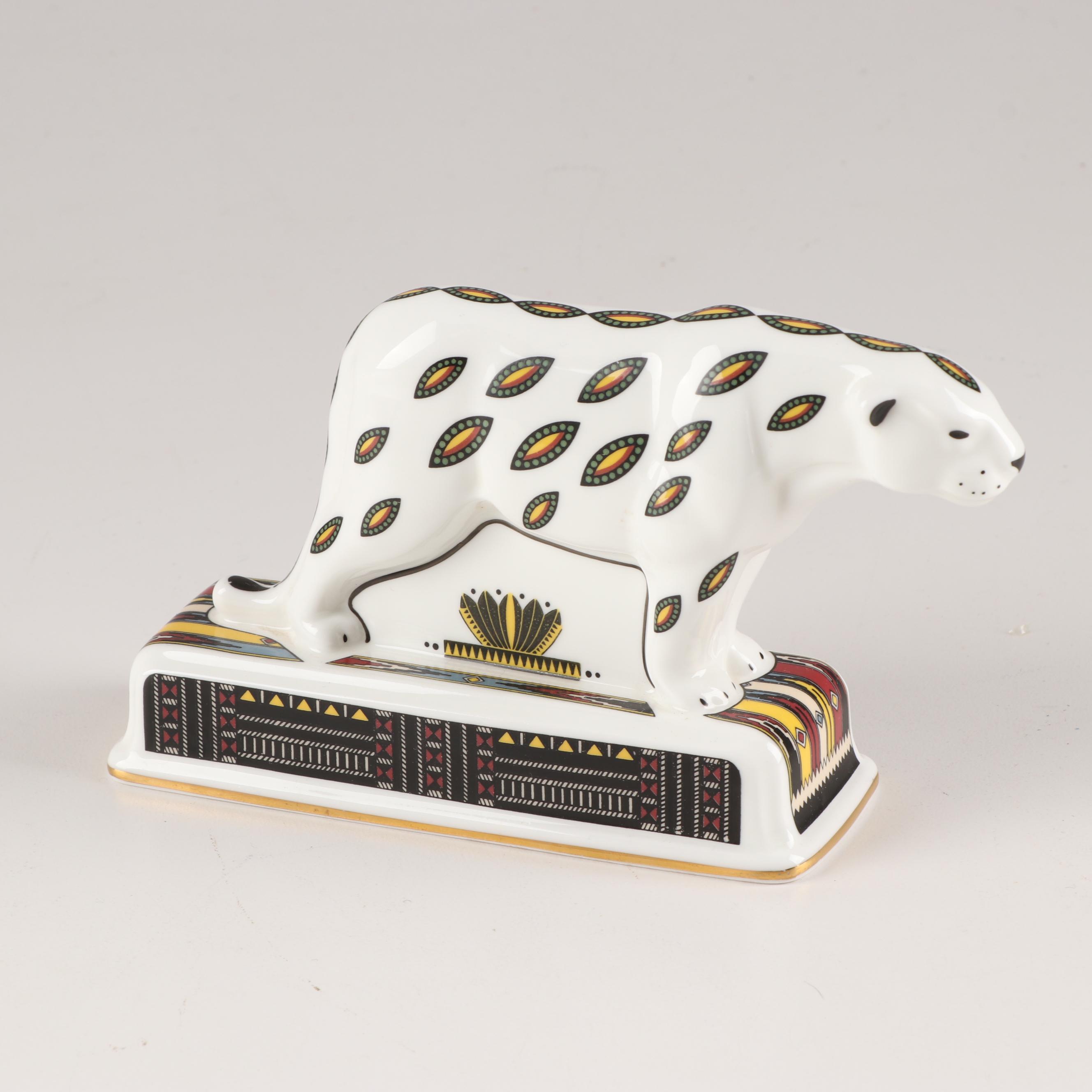 Wedgwood "Noah's Ark Collection" Panther Figurine