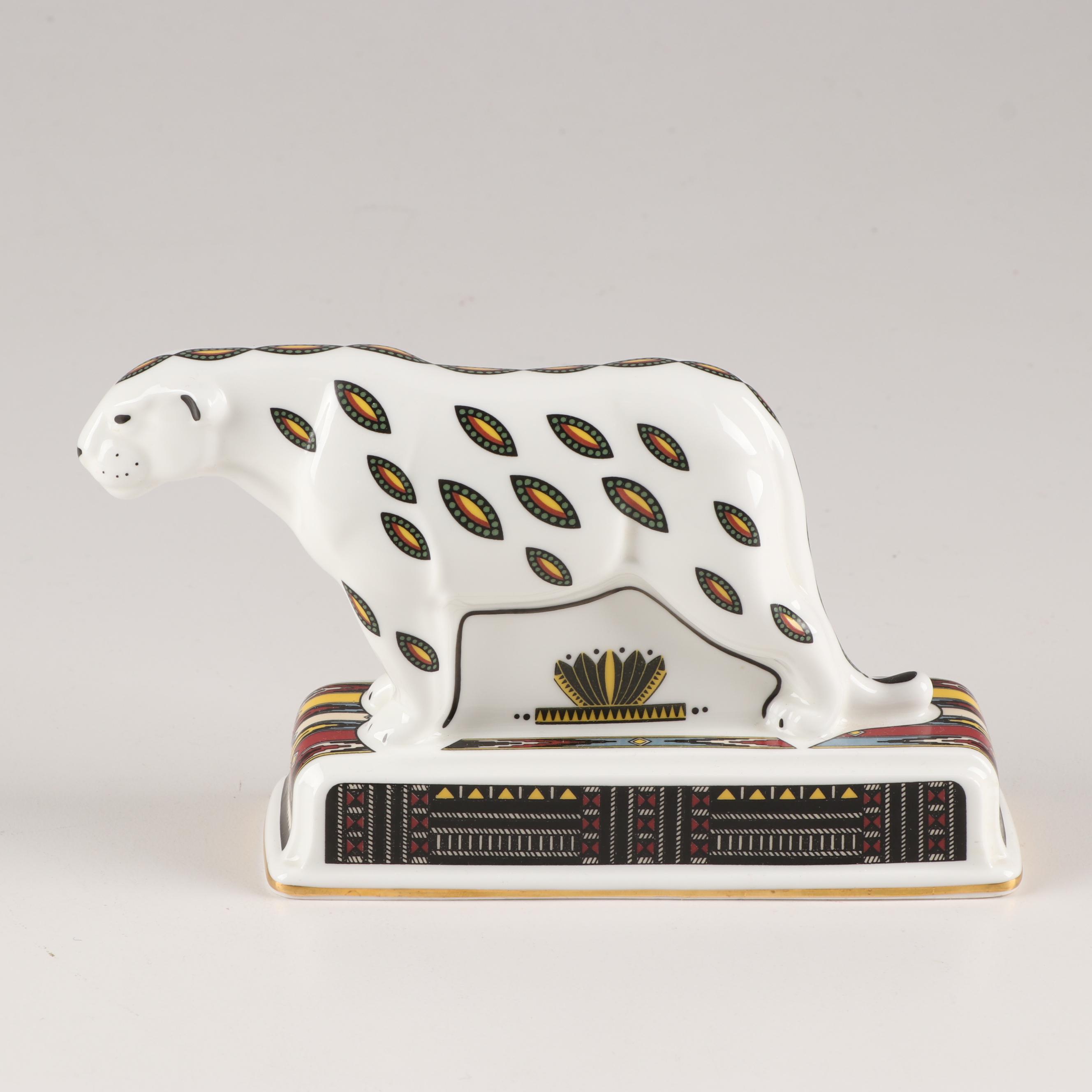 Wedgwood "Noah's Ark Collection" Panther Figurine