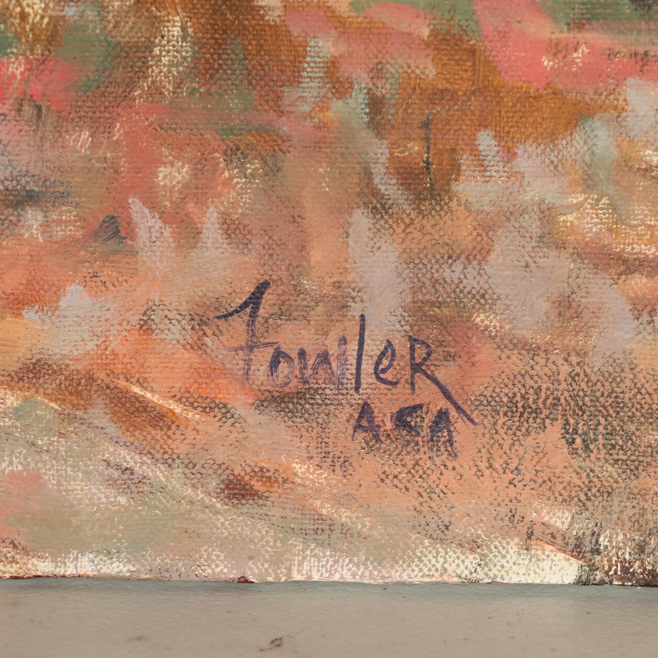 Fowler Landscape Oil Painting