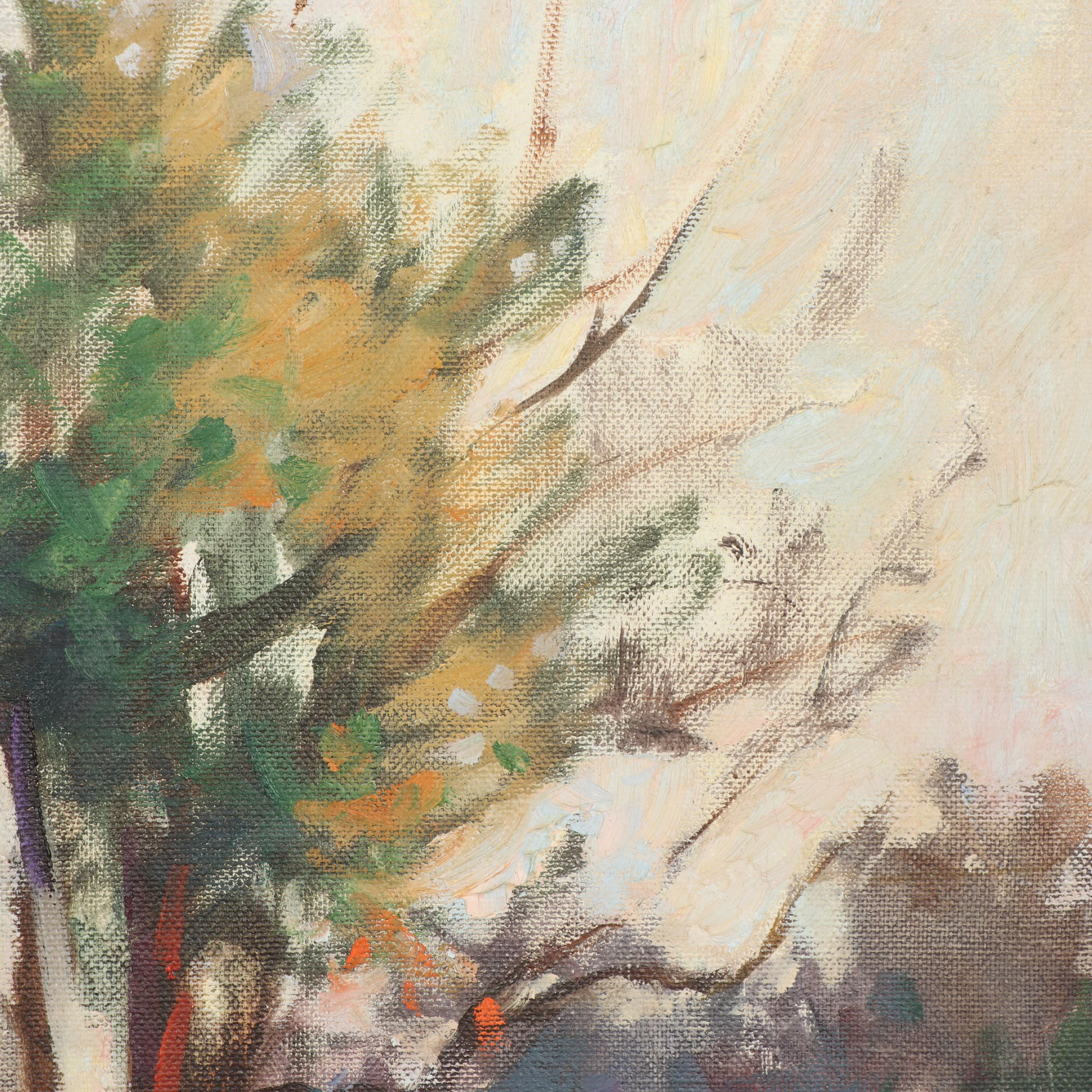 Fowler Landscape Oil Painting