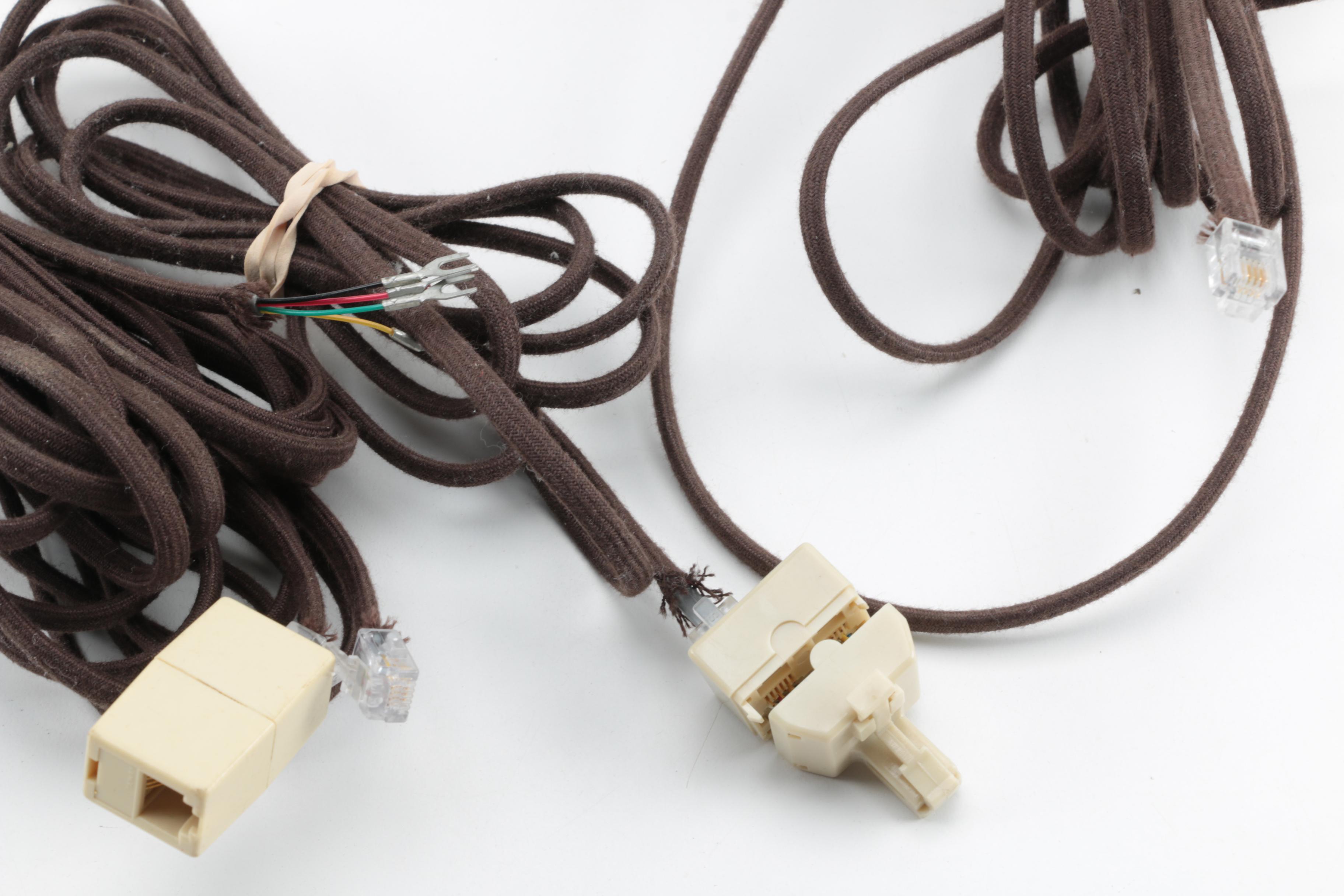 Restored Art Deco Rotary Telephones Including Kellogg and Teprina, Early 20th C