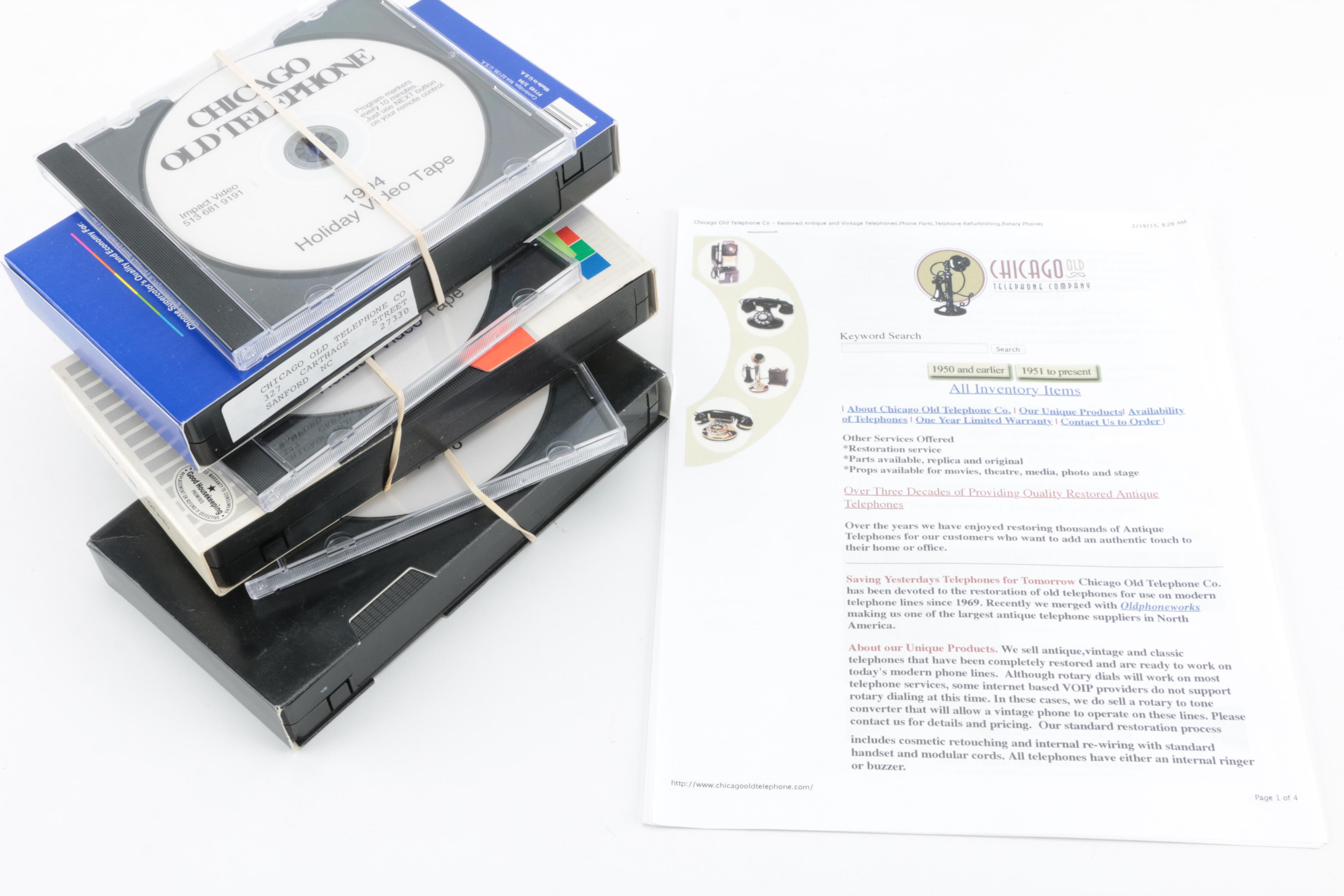 Restored Art Deco Rotary Telephones Including Kellogg and Teprina, Early 20th C