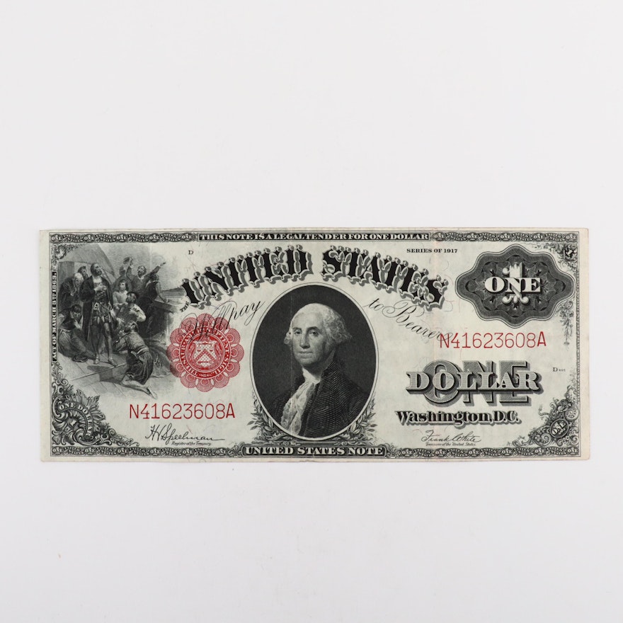 Series of 1917 $1 United States Note