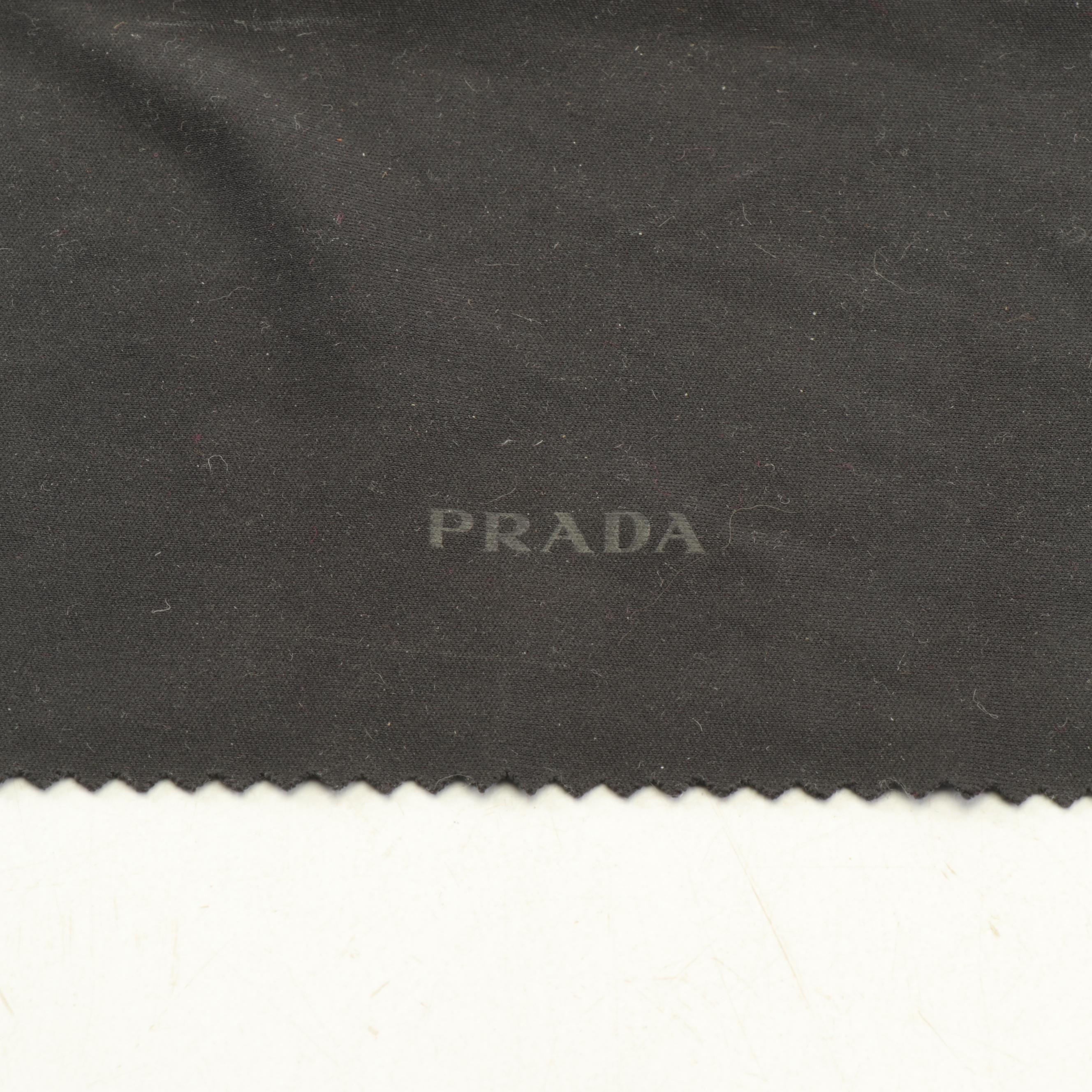 Prada SPR 27N and SPR 270 Baroque Black Sunglasses