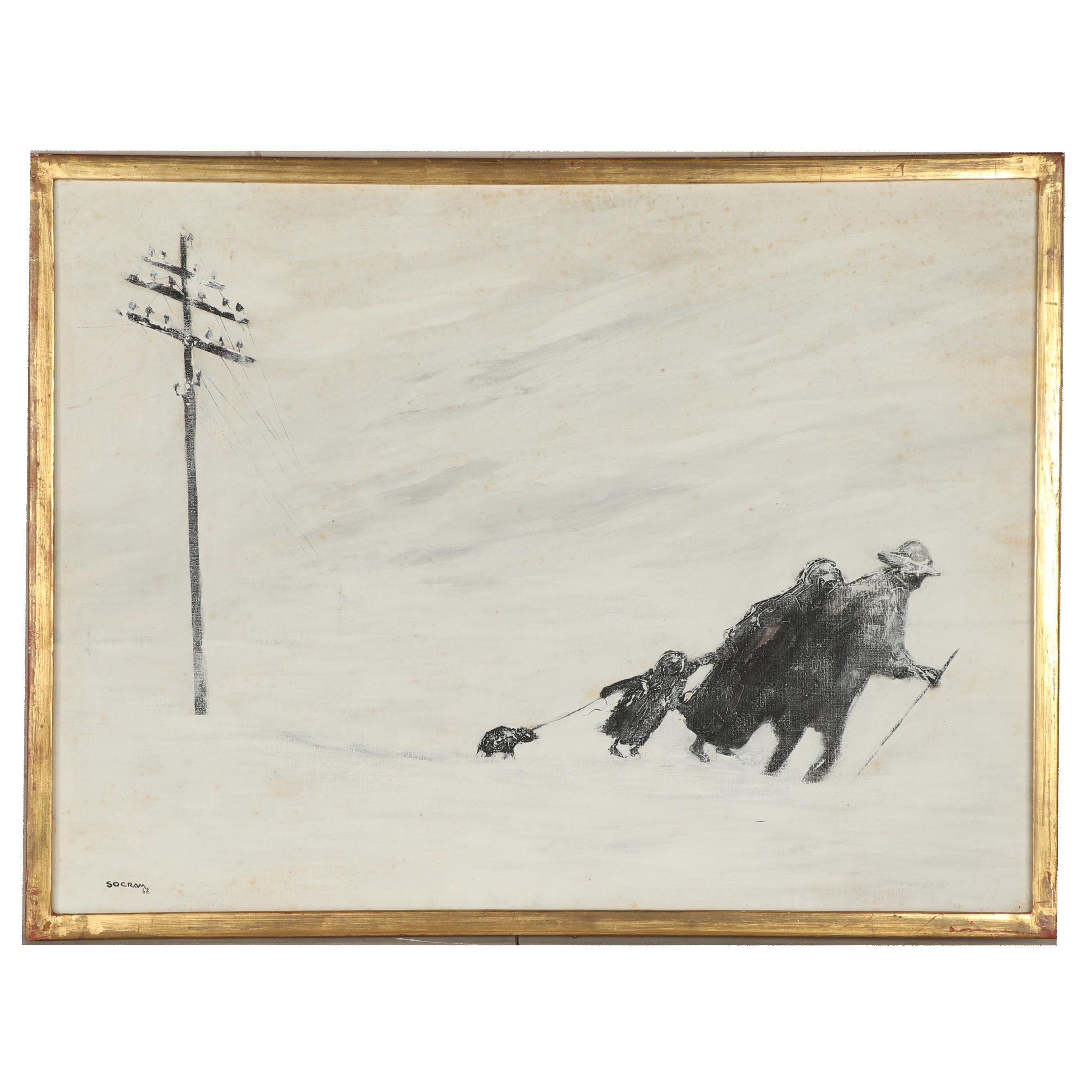 Socram Acrylic Painting "La Familia"