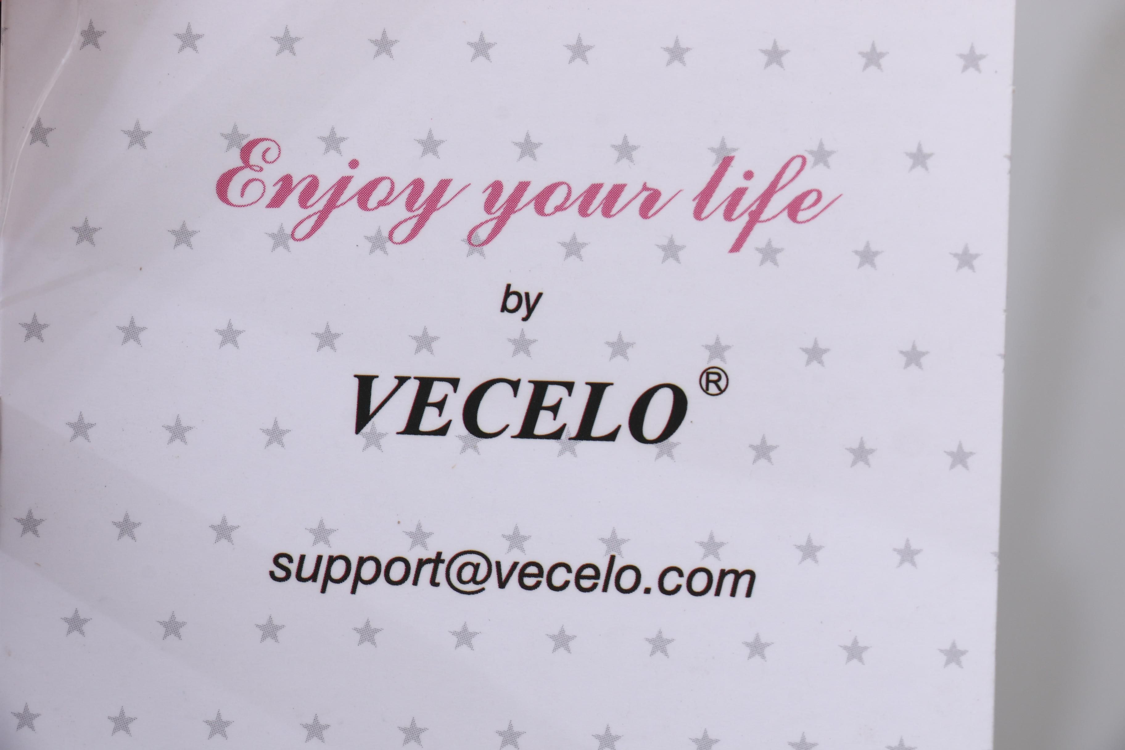 Vecelo, Modernist Style White Molded Plastic and Natural Wood Dining Side Chairs