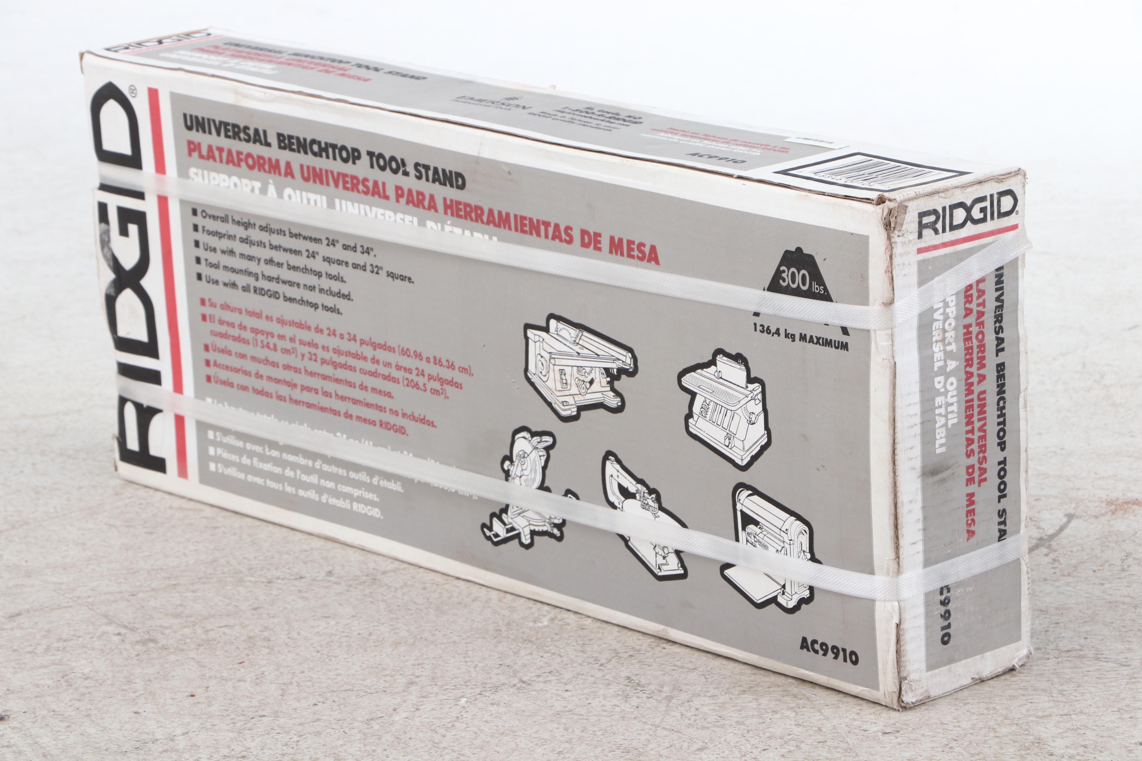 Contemporary Ridgid Universal Benchtop Tool Stand