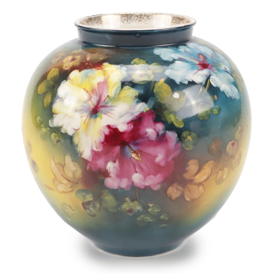 Royal Bonn Hand-Painted Porcelain Vase