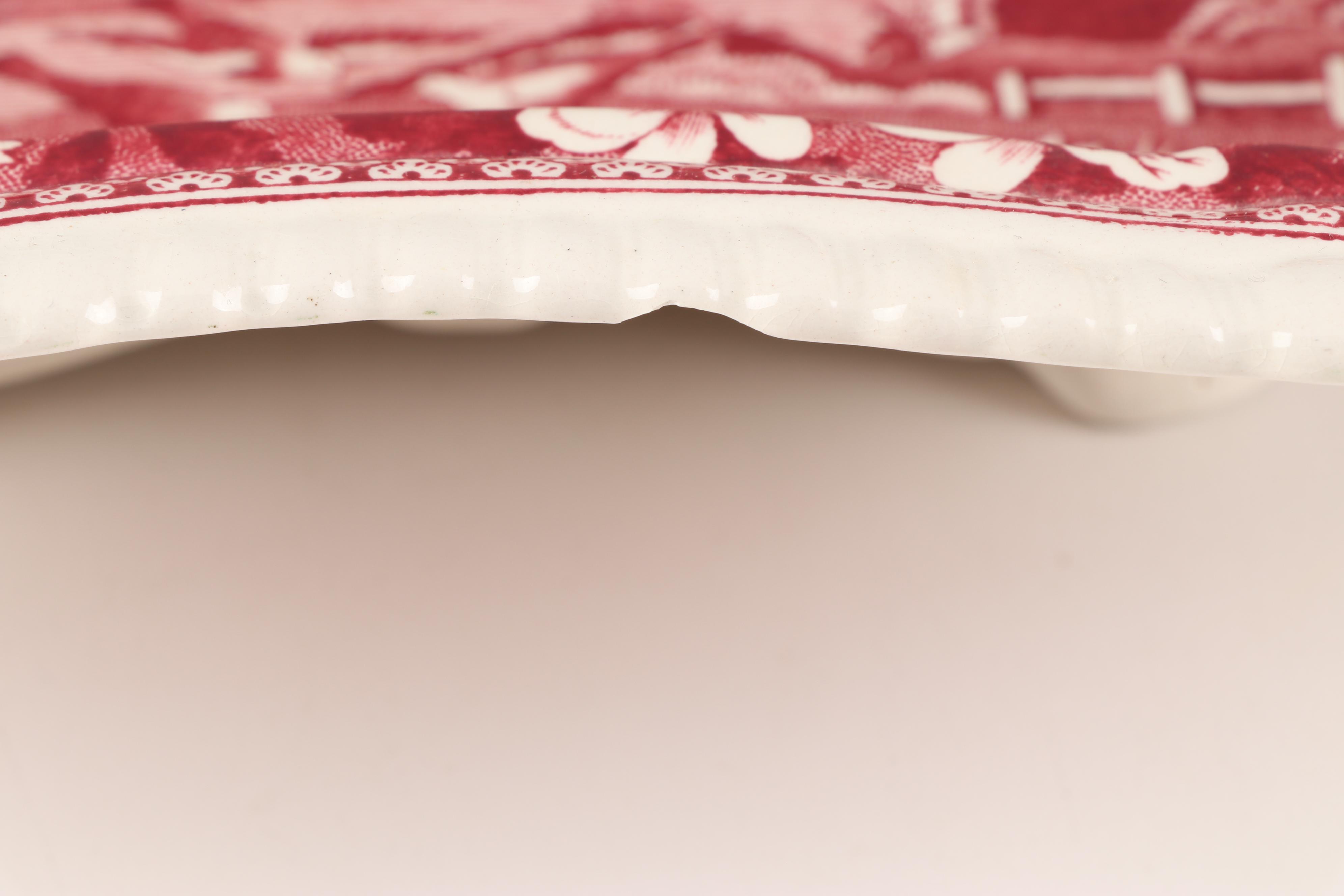 Spode "Tower Pink" Earthenware Serveware